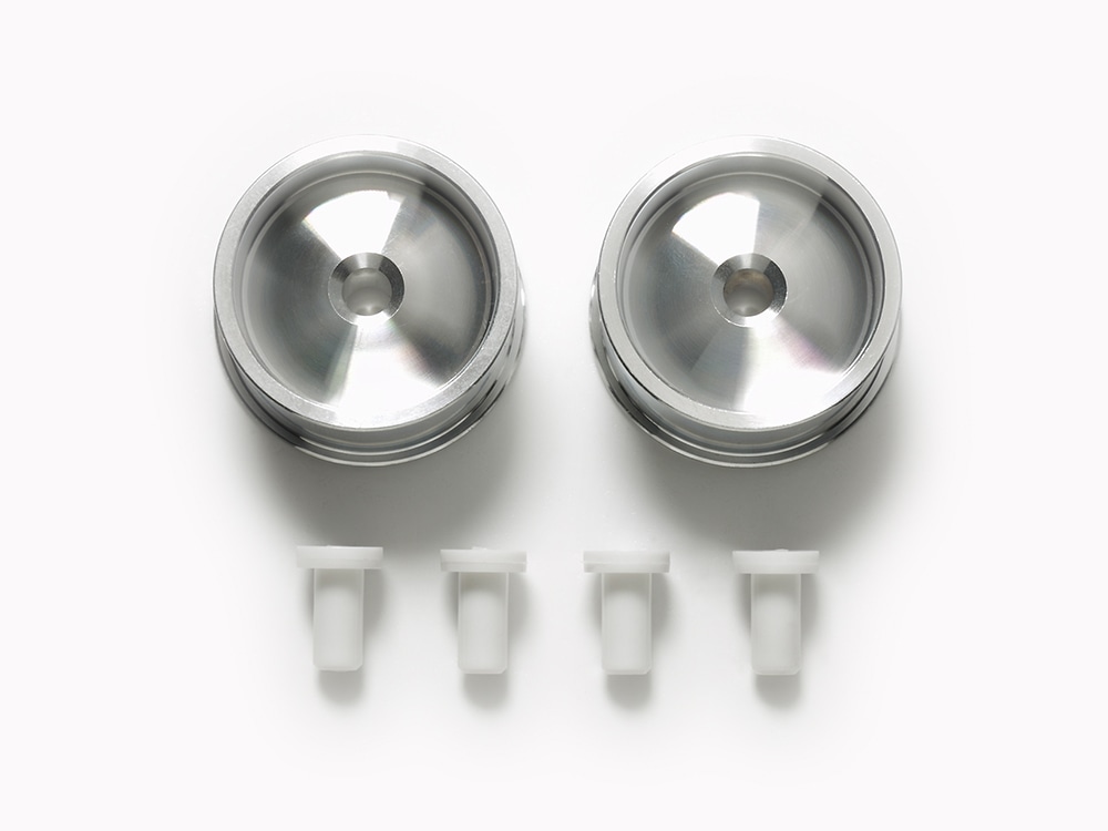HG ALUMINUM LARGE DIA.NARROW WHEELS (for SUPER X & XX CHASSIS) (2PCS.)