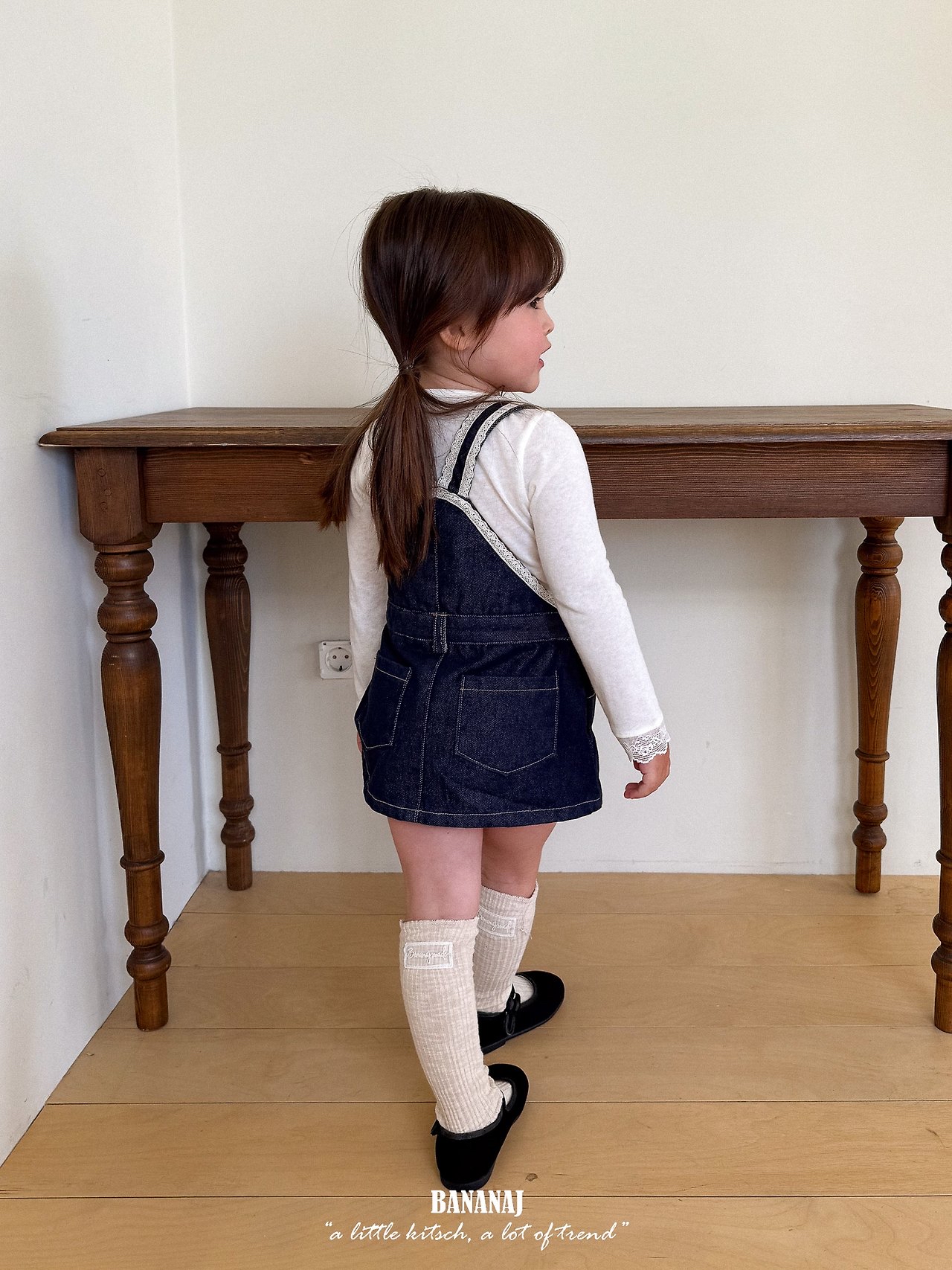 Bananaj | Lace Suspender Dress