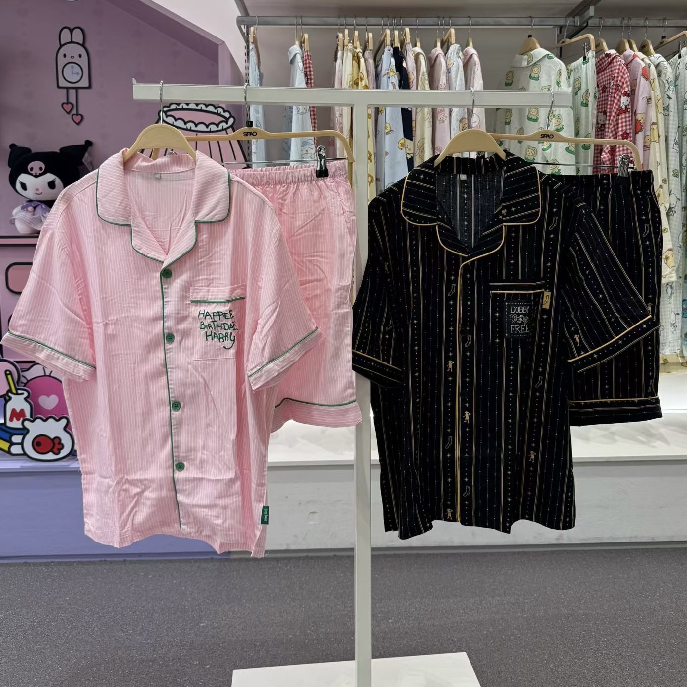 🇰🇷韓國SPAO x 哈利波特短䄂睡衣套裝