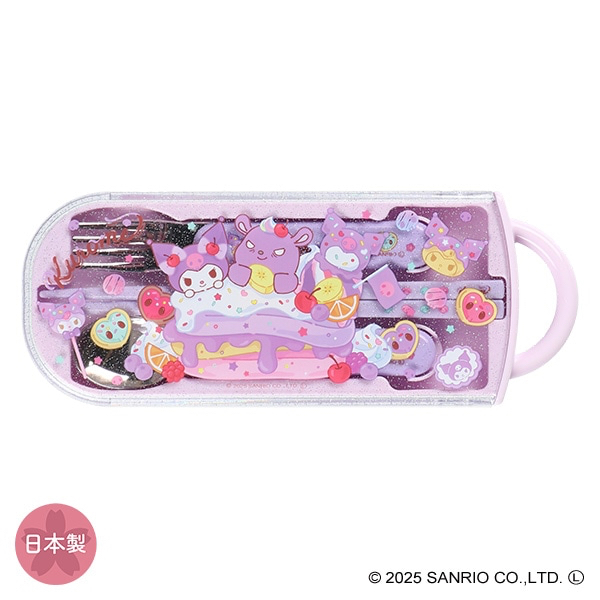 🇯🇵預訂 日本直送🇯🇵日本製Kuromi餐具三件套