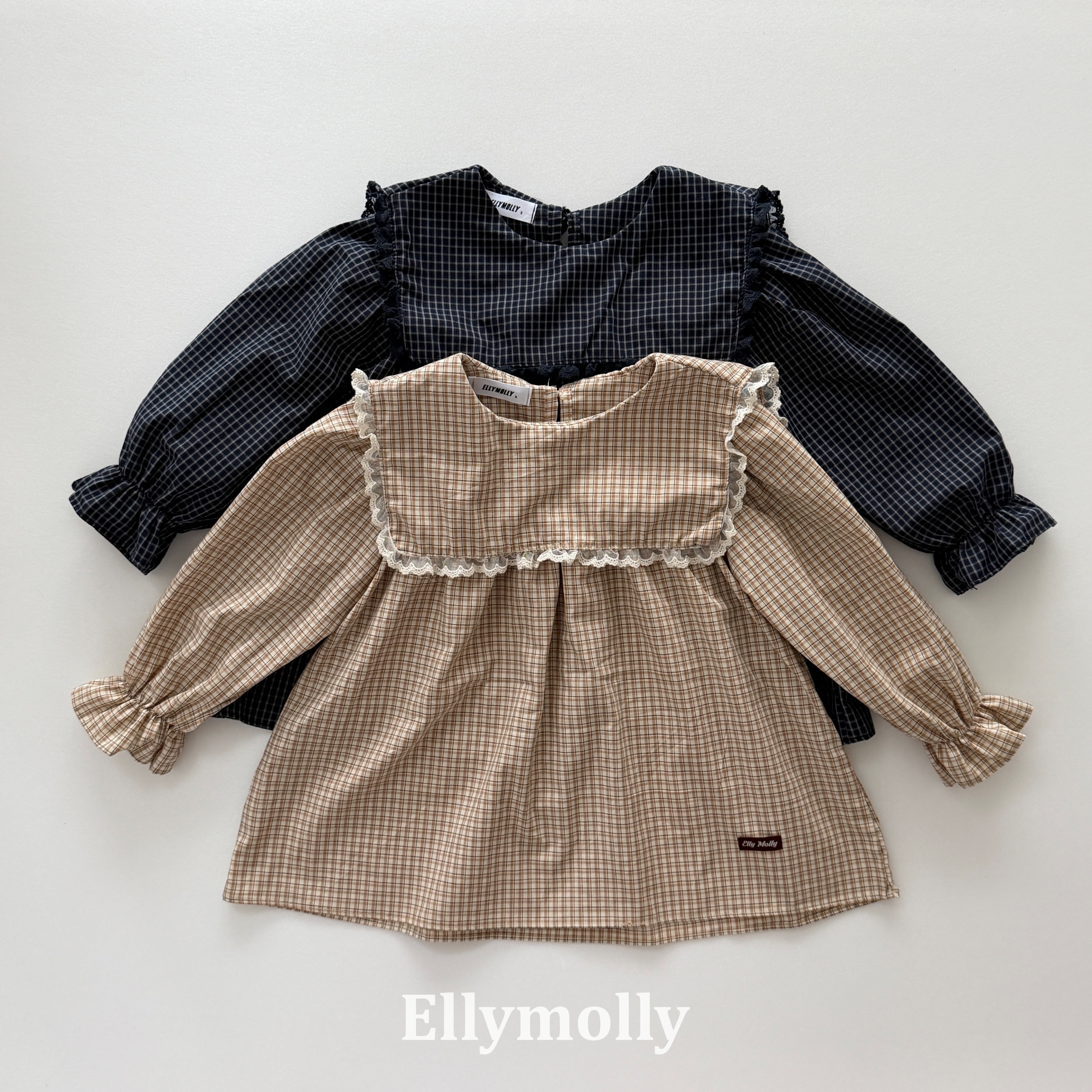 Ellymolly | Musk Check Blouse
