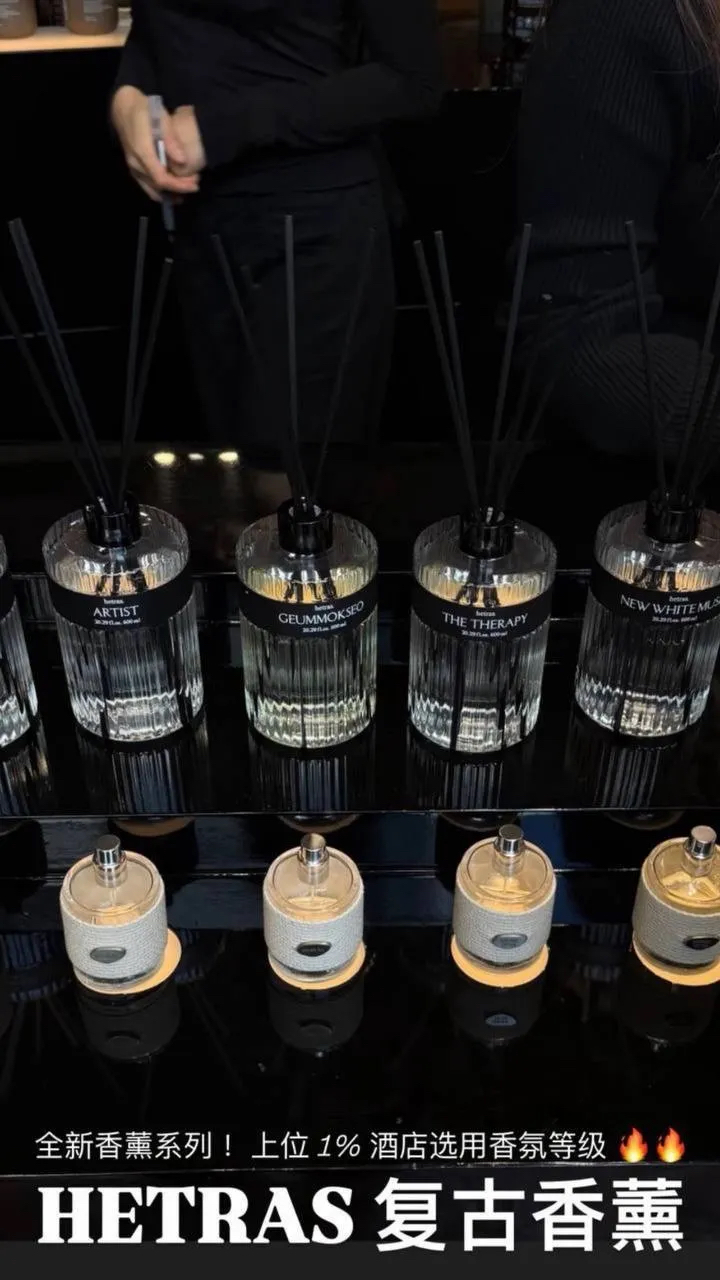 Hetras復古香薰擴香瓶600ml x2枝 Hetras擴香瓶 