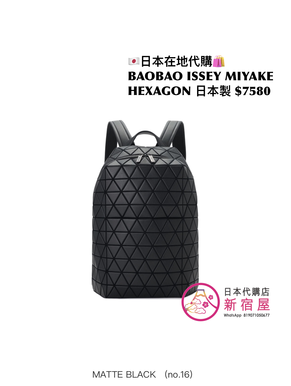 BAOBAO ISSEY MIYAKE HEXAGON