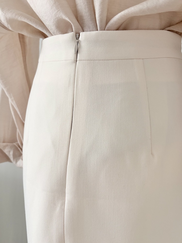 Pastel Mermaid Skirt (Ivory)