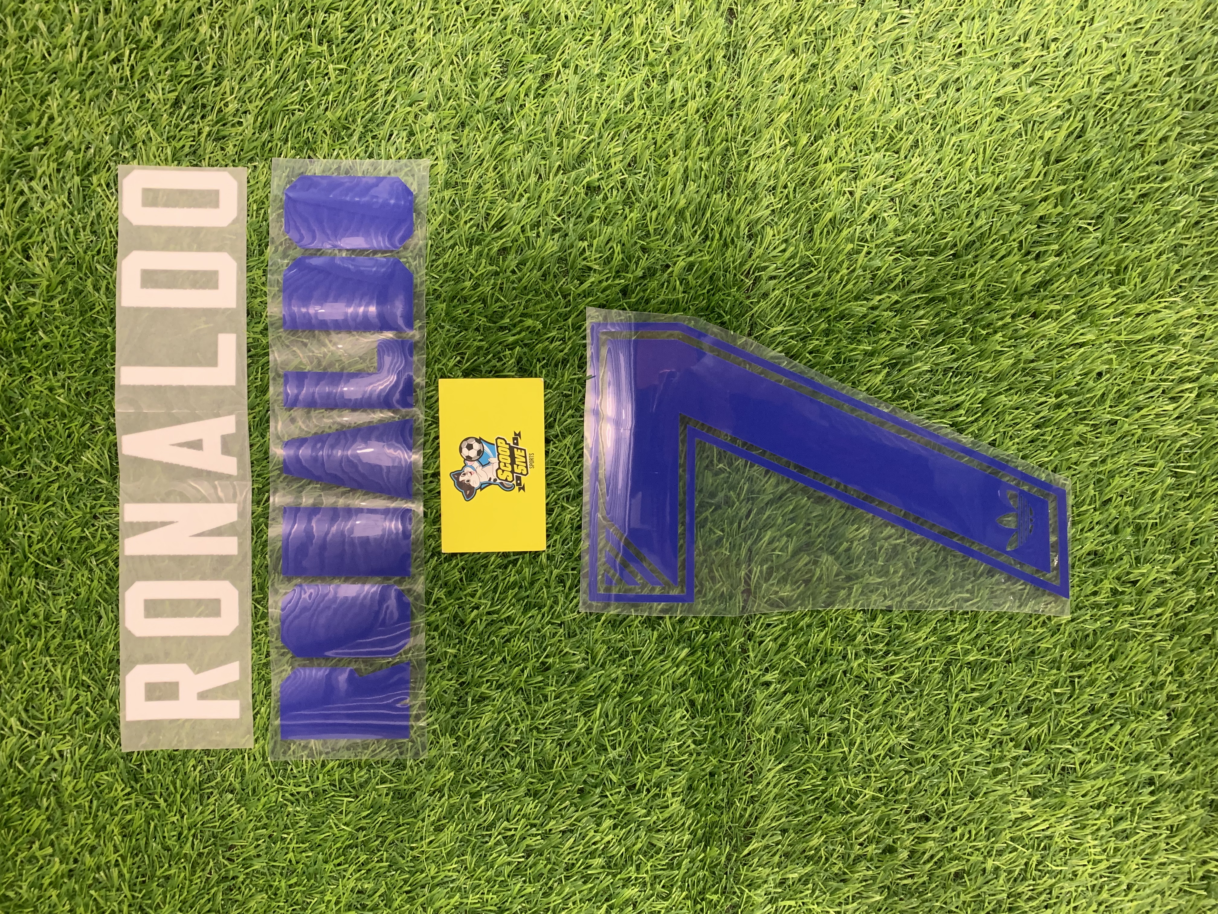 1990-92 曼聯 作客 DIY 印字 絨字 7 Ronaldo
