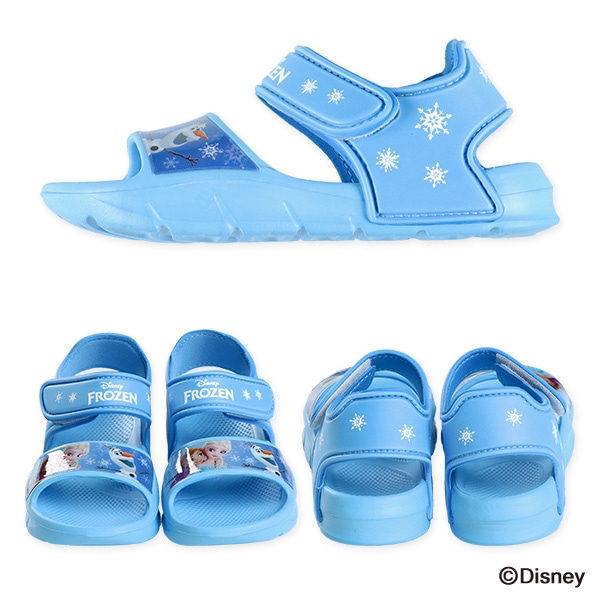 🇯🇵預訂 日本直送🇯🇵Frozen圖案淺藍色涼鞋