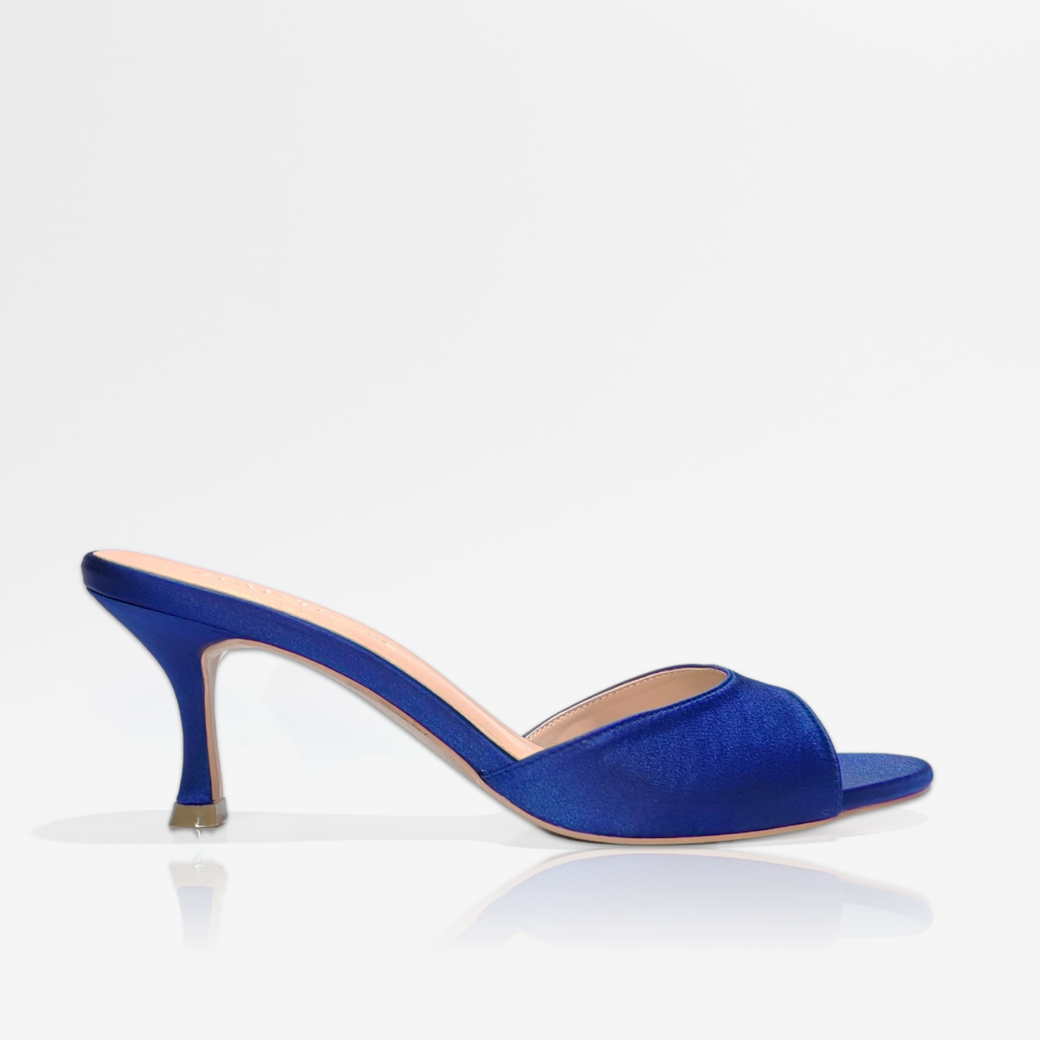 MAYA 65 INDIGO SATIN