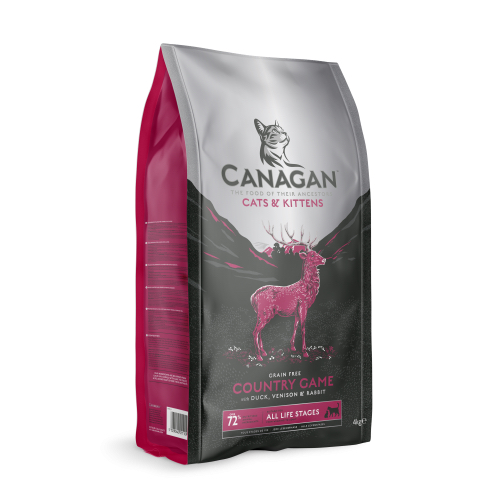 CANAGAN 原之選 無穀物田園野味配⽅  貓糧 4Kg