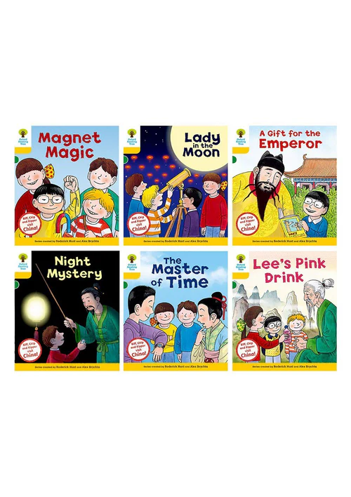 Oxford Reading Tree China Stories level 3-5 牛津閱讀樹中國故事｜18 books｜點讀版