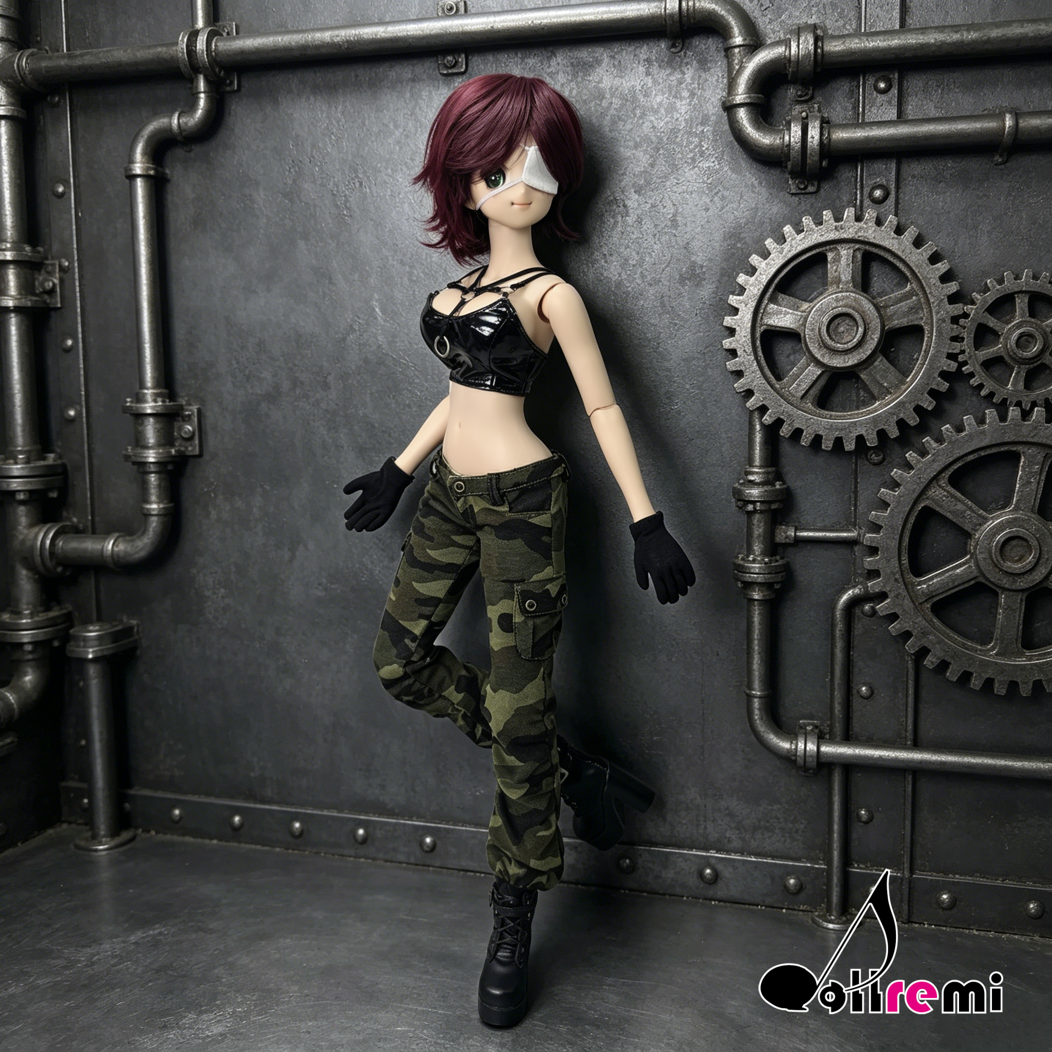 【dollremi】(DD0515D) 迷彩長褲 Camouflage pants