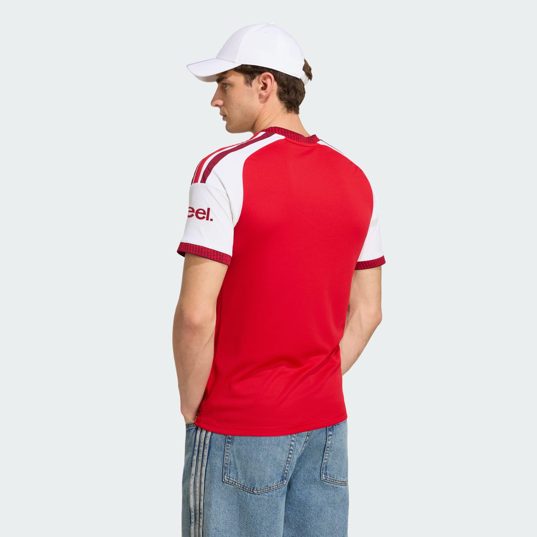🔴⚪融合酋長球場建築美學 Adidas Arsenal 阿仙奴 2026-27 主場球迷版球衣 (可加印字章) JZ3168