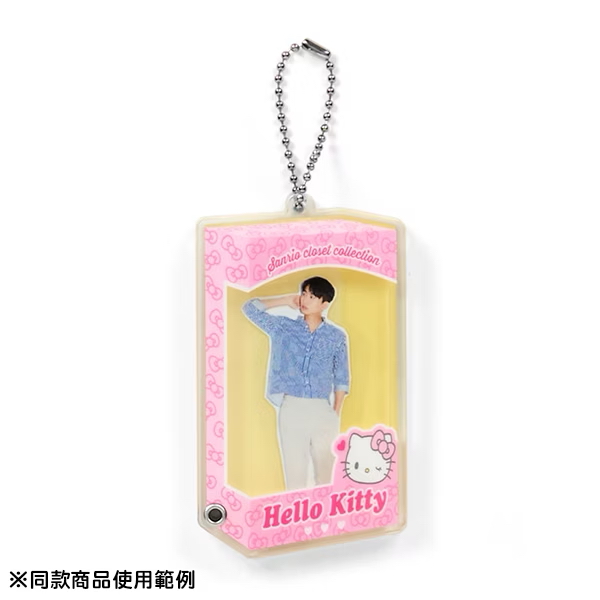 【現貨】日本- sanrio hello kitty 長腿 明星壓克力造型吊鍊盲盒-時尚衣櫥(10種款式，隨機出貨*1)