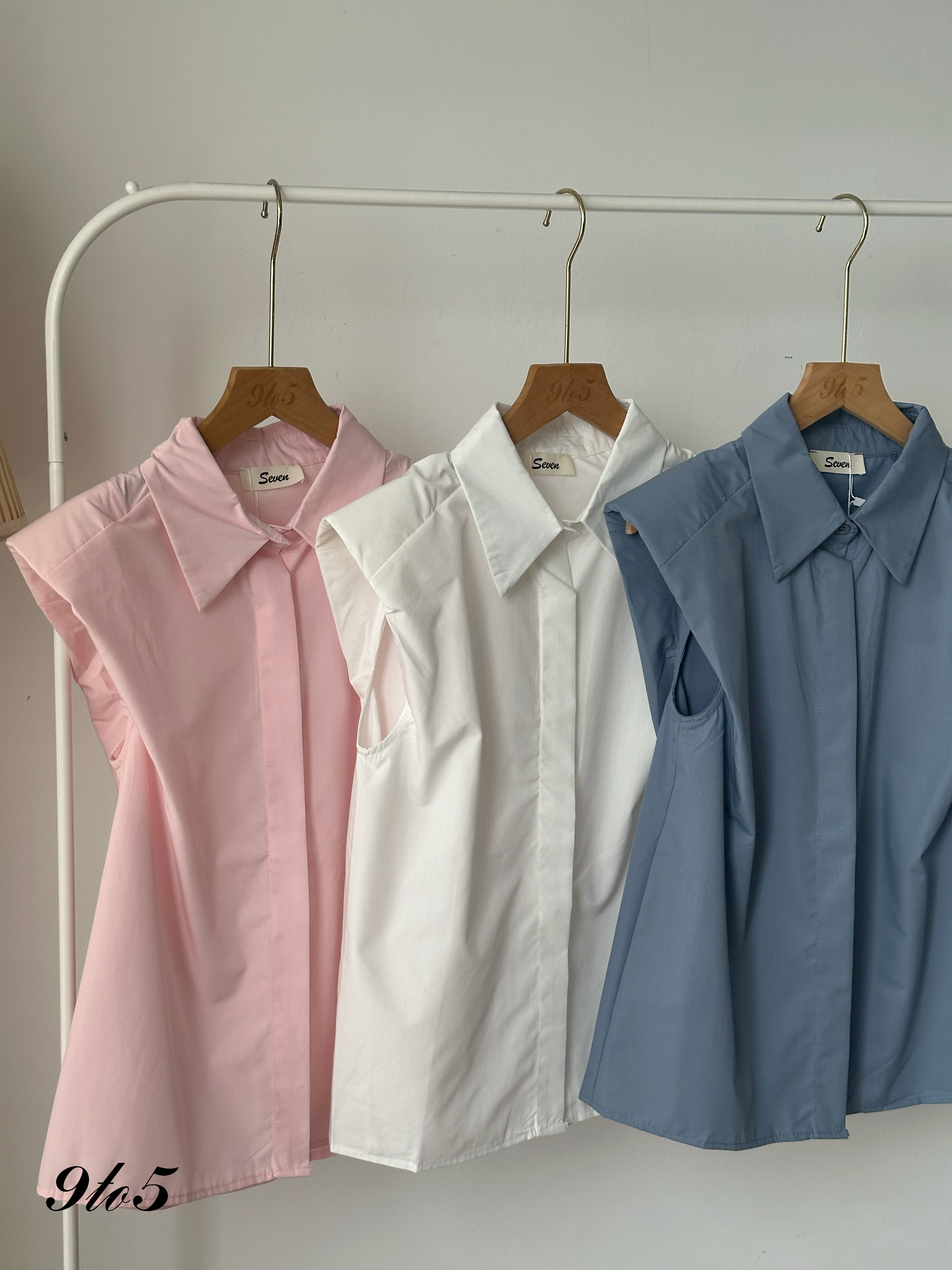 T4106 Cape Sleeve Shirt - 3 Colors 