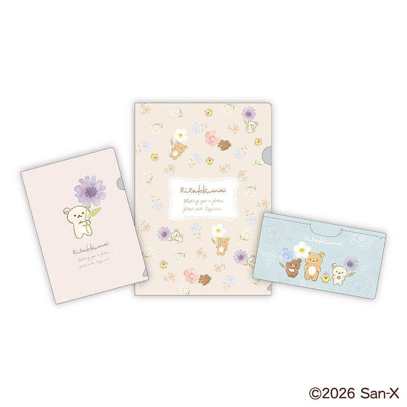 鬆弛熊 日本郵局限定 文件夾SET
