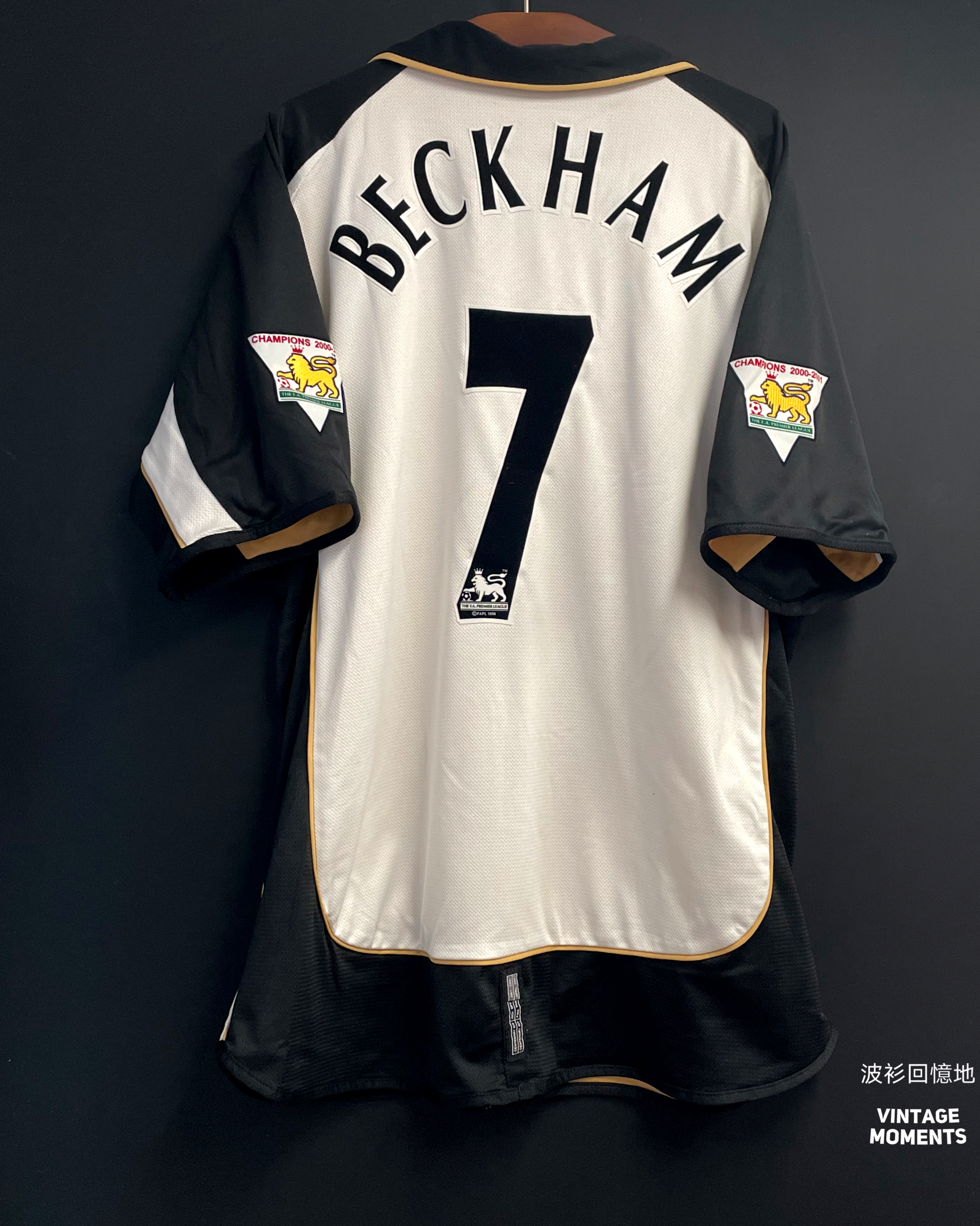曼聯01/02百週年 碧咸 MANCHESTER UNITED AWAY BECKHAM