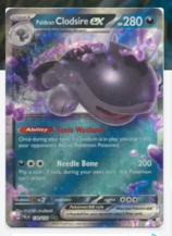 Pokemon TCG Card Game - Paldean Clodsire ex 130/193