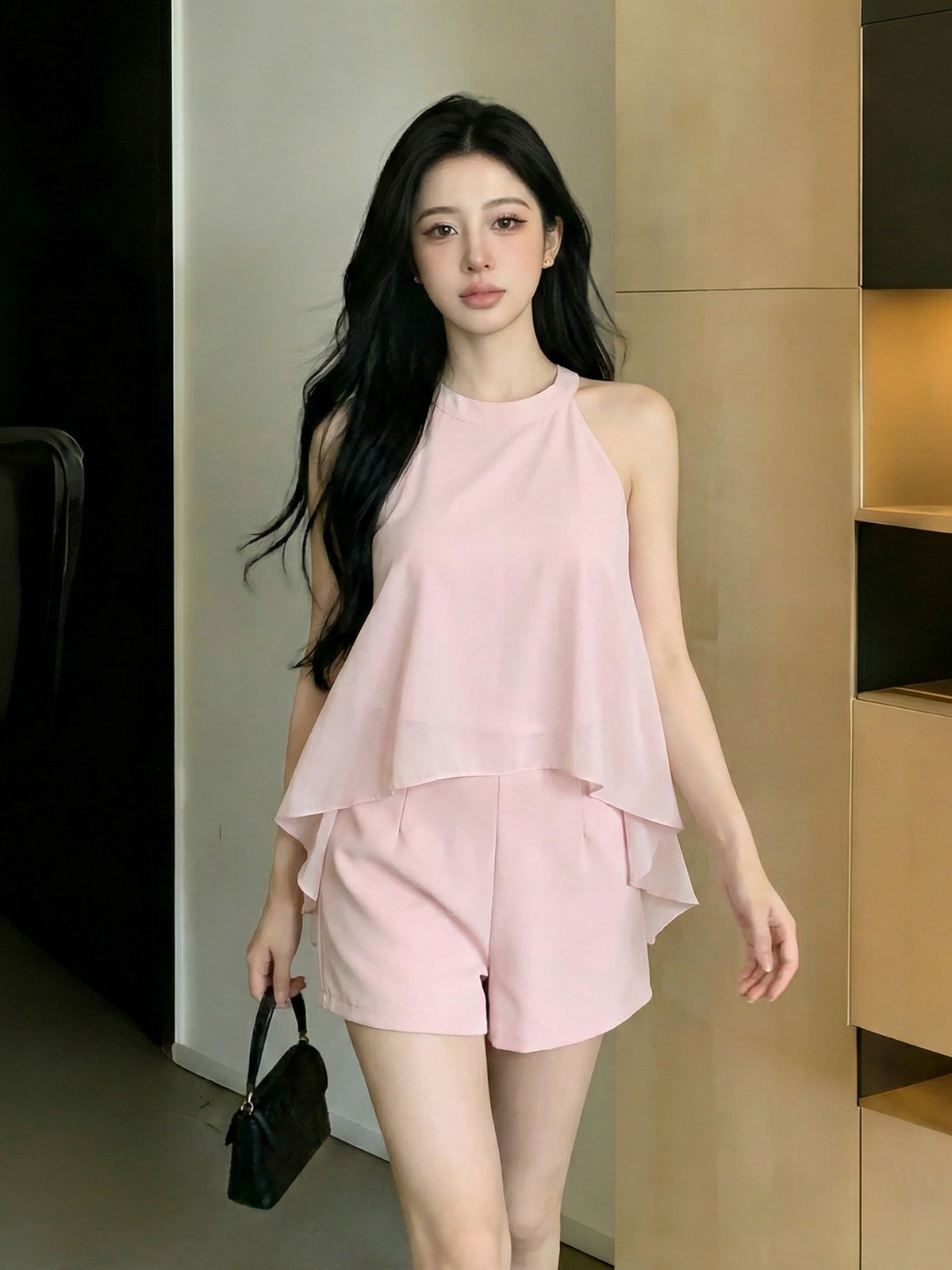 Blush One Piece Jumpsuit M172