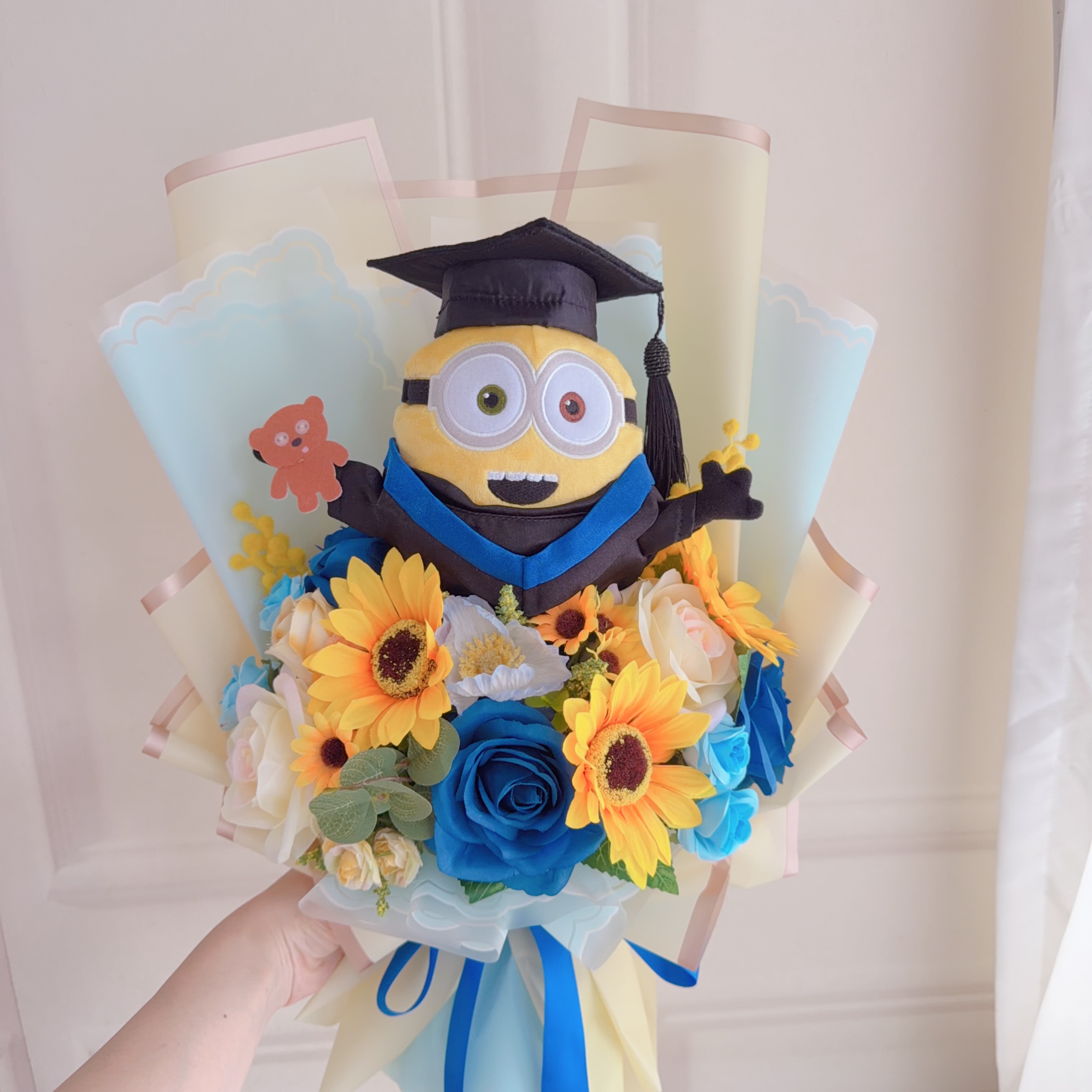 (現貨)Minions畢業花束