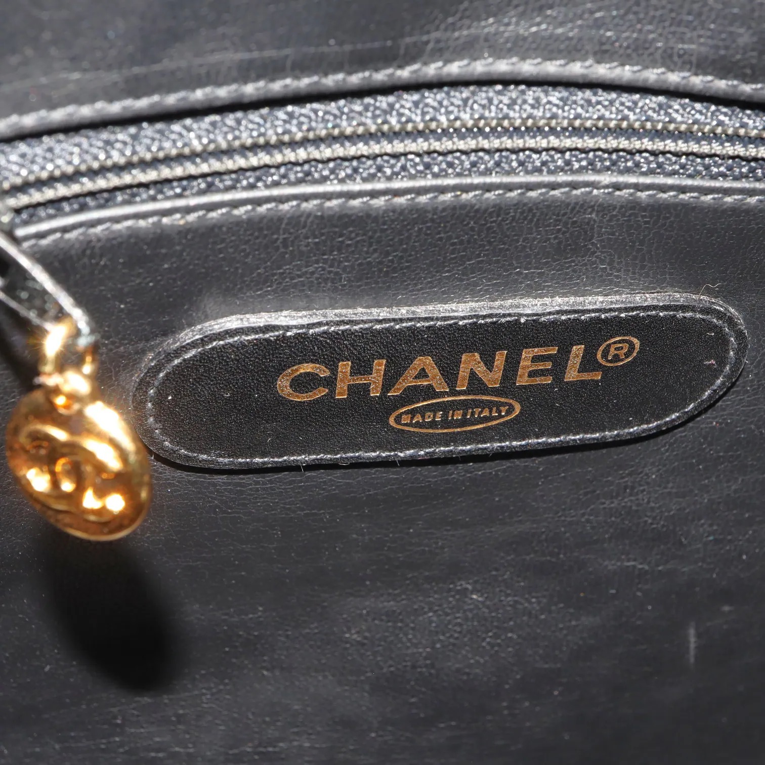 Chanel Bicolor Lambskin Boston Travel Bag