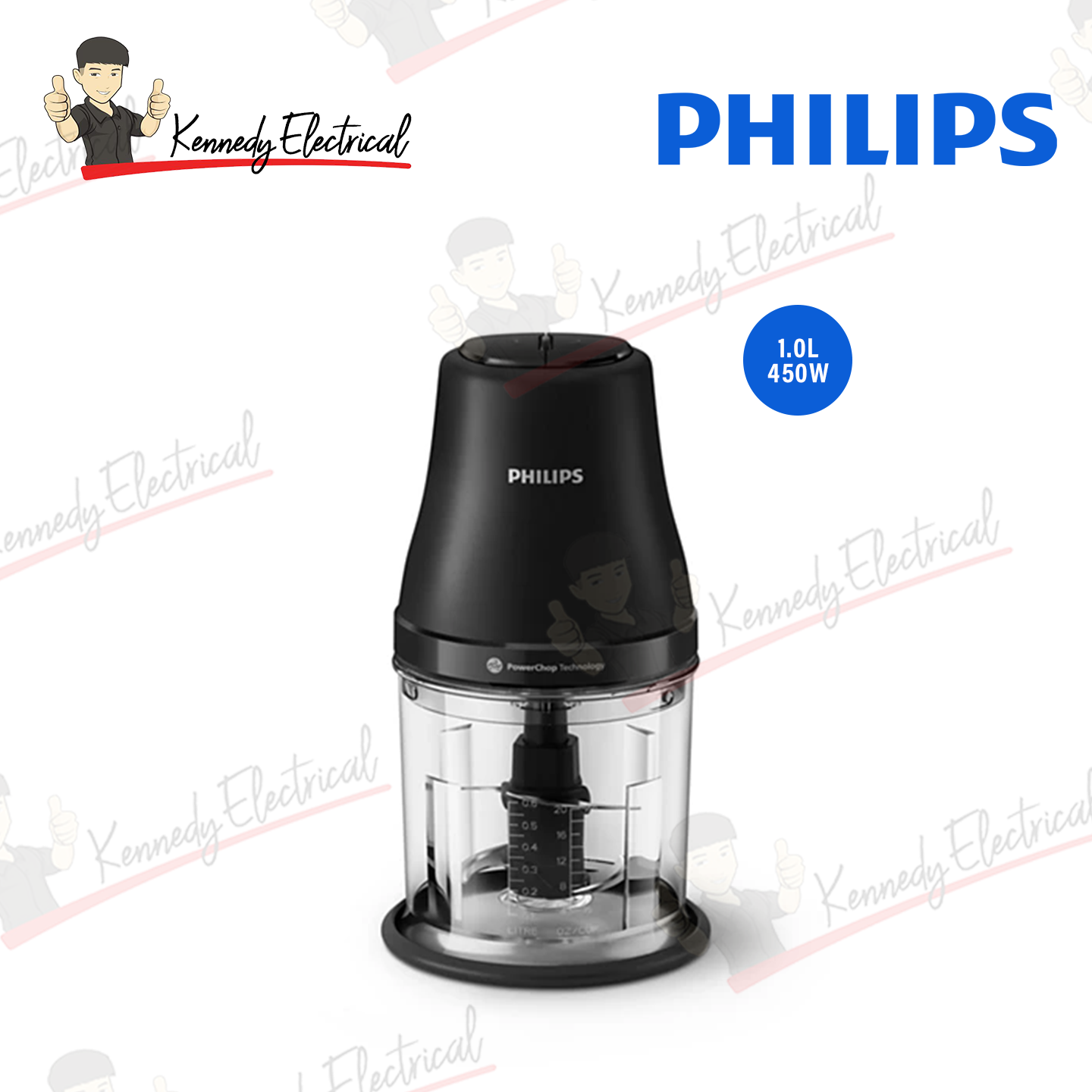 Philips Food Chopper 1.0 L HR1501/00