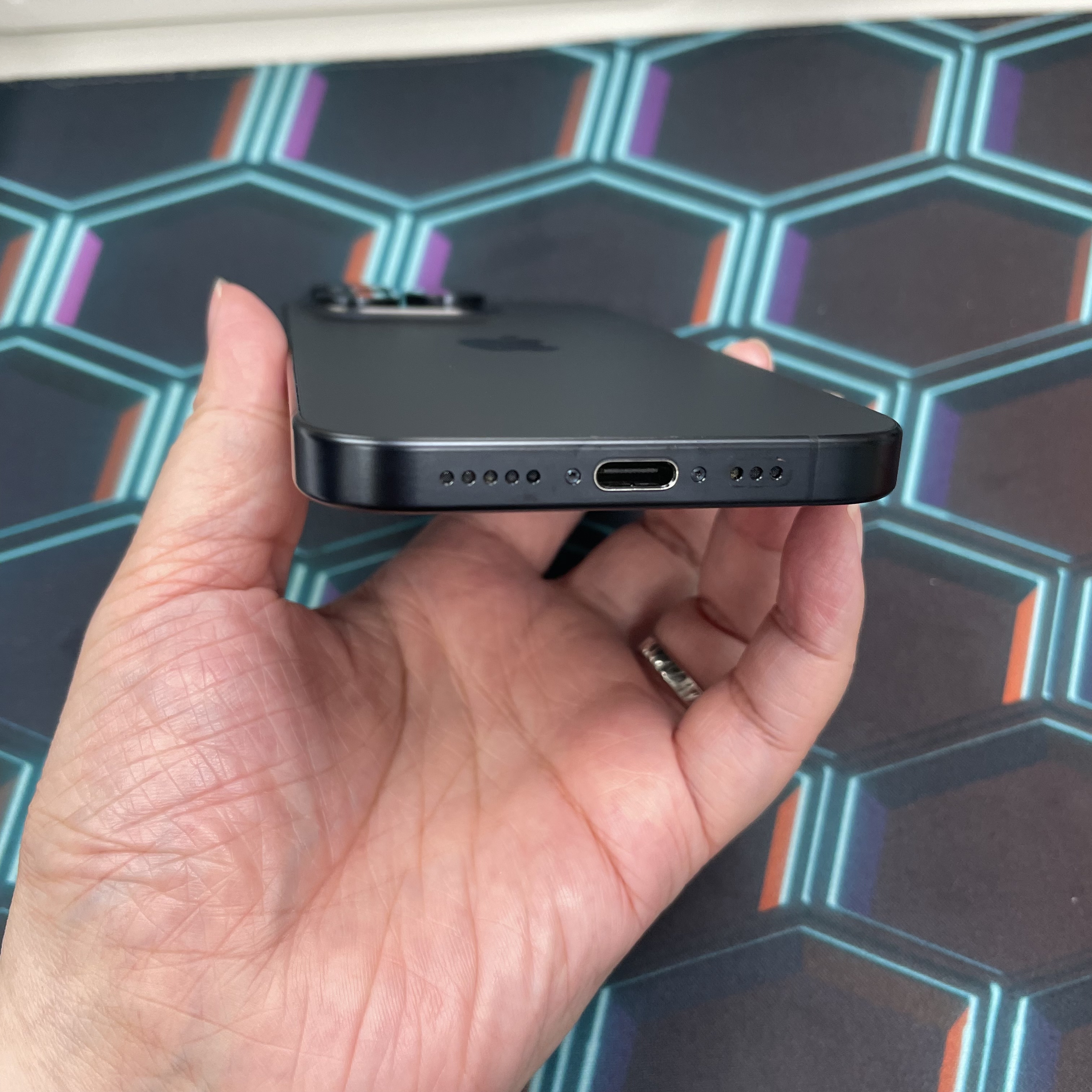 *6357 15 pro 勁靚機 128GB 電87 藍色 blue