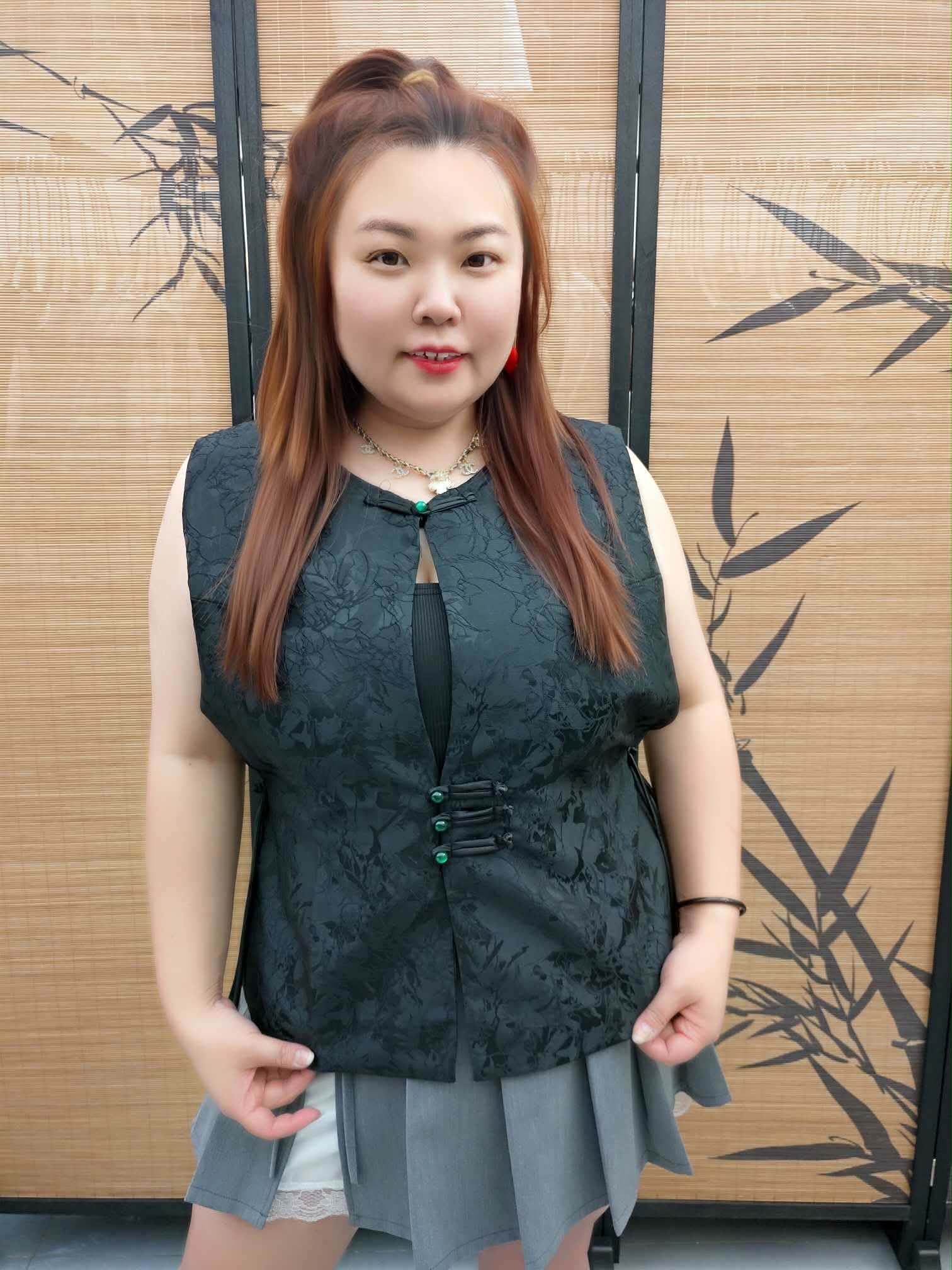 DDE15 独特设计新中式马甲