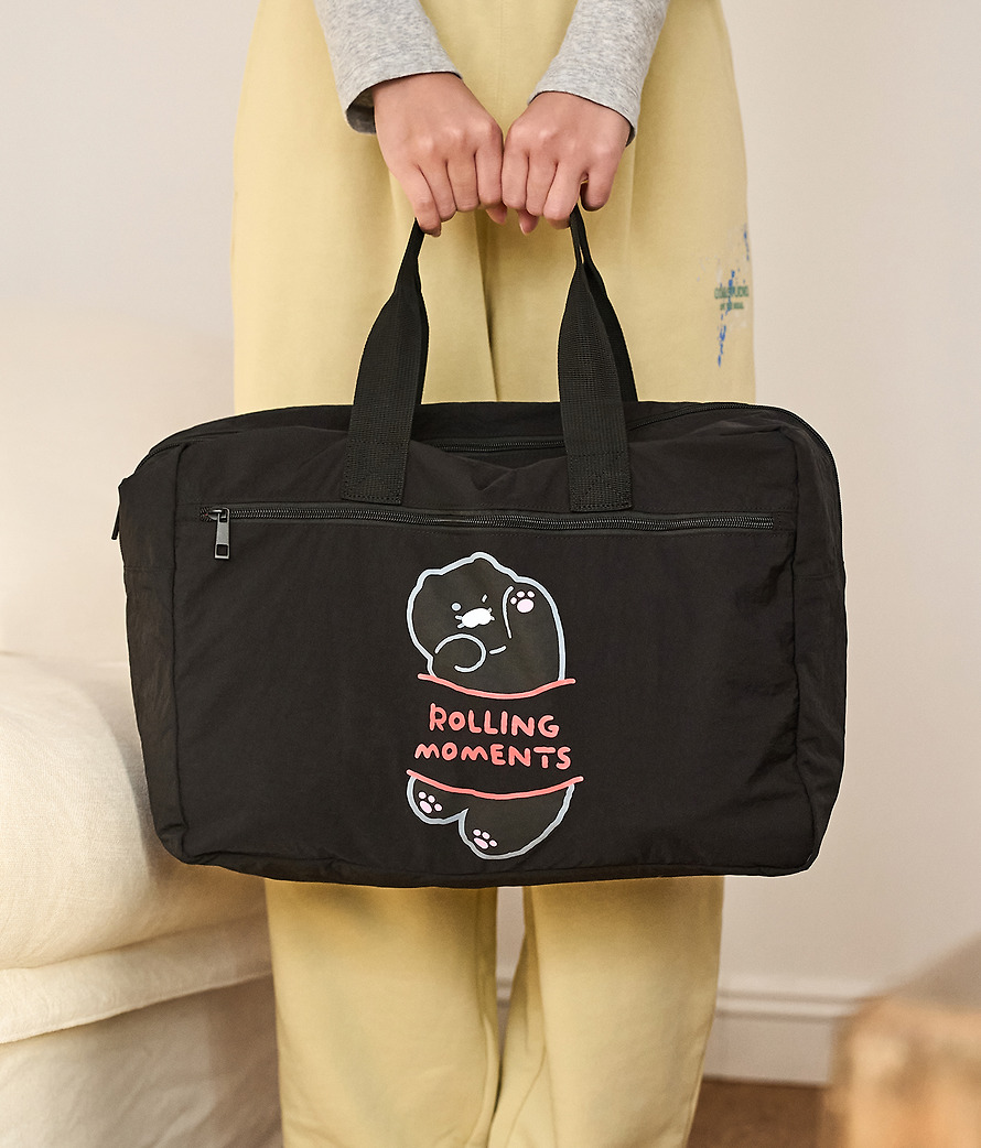 黑色 春植 旅行袋