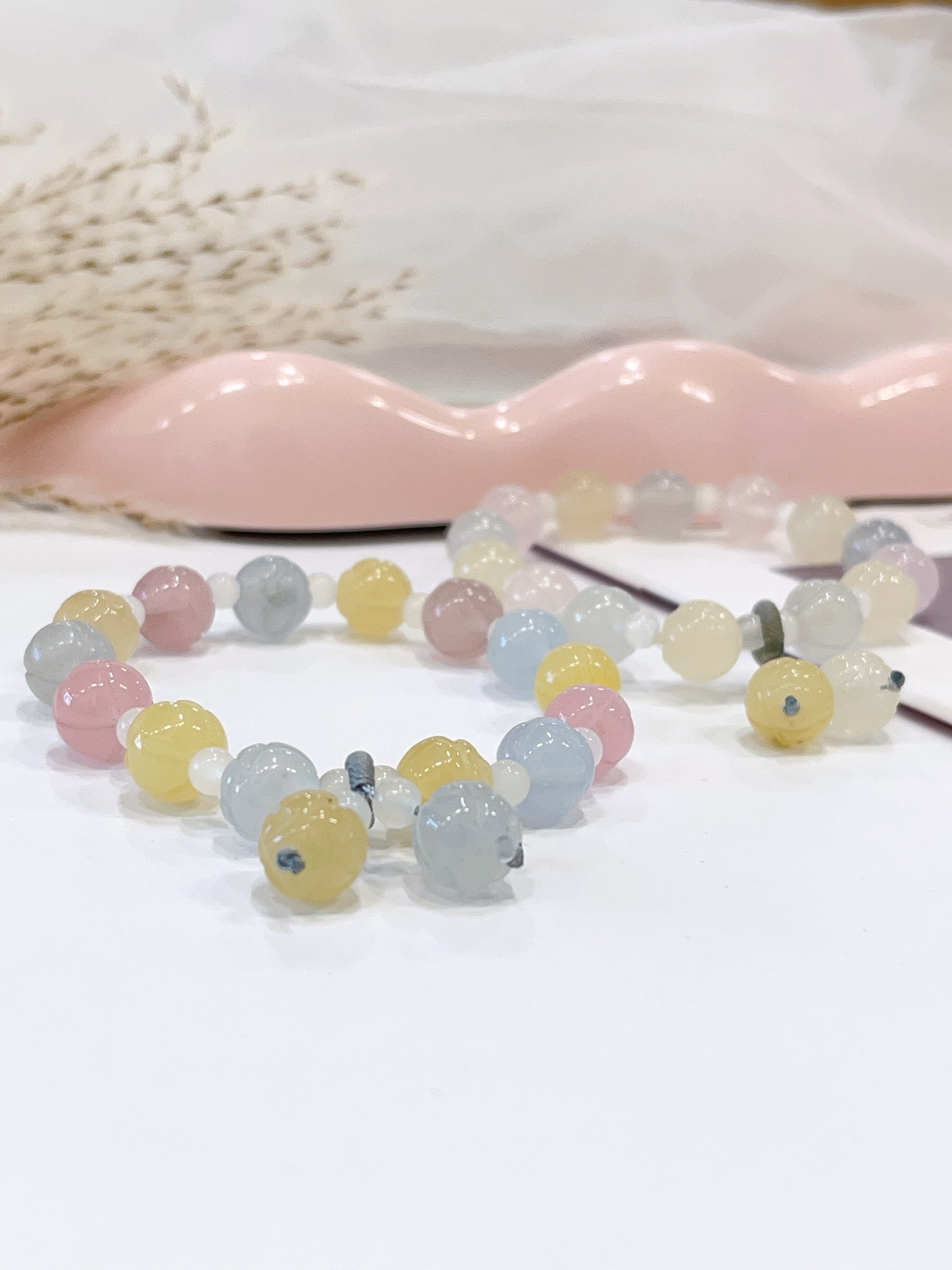 🌸 摩根石手串 Morganite Bracelet | 10mm