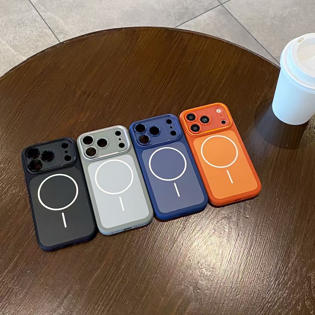 iPhone 17 Pro/ 17 Pro Max 原机精孔MagSafe磁吸壳 | 镜头全包防护 | 软边硬背 | 独立相机按键