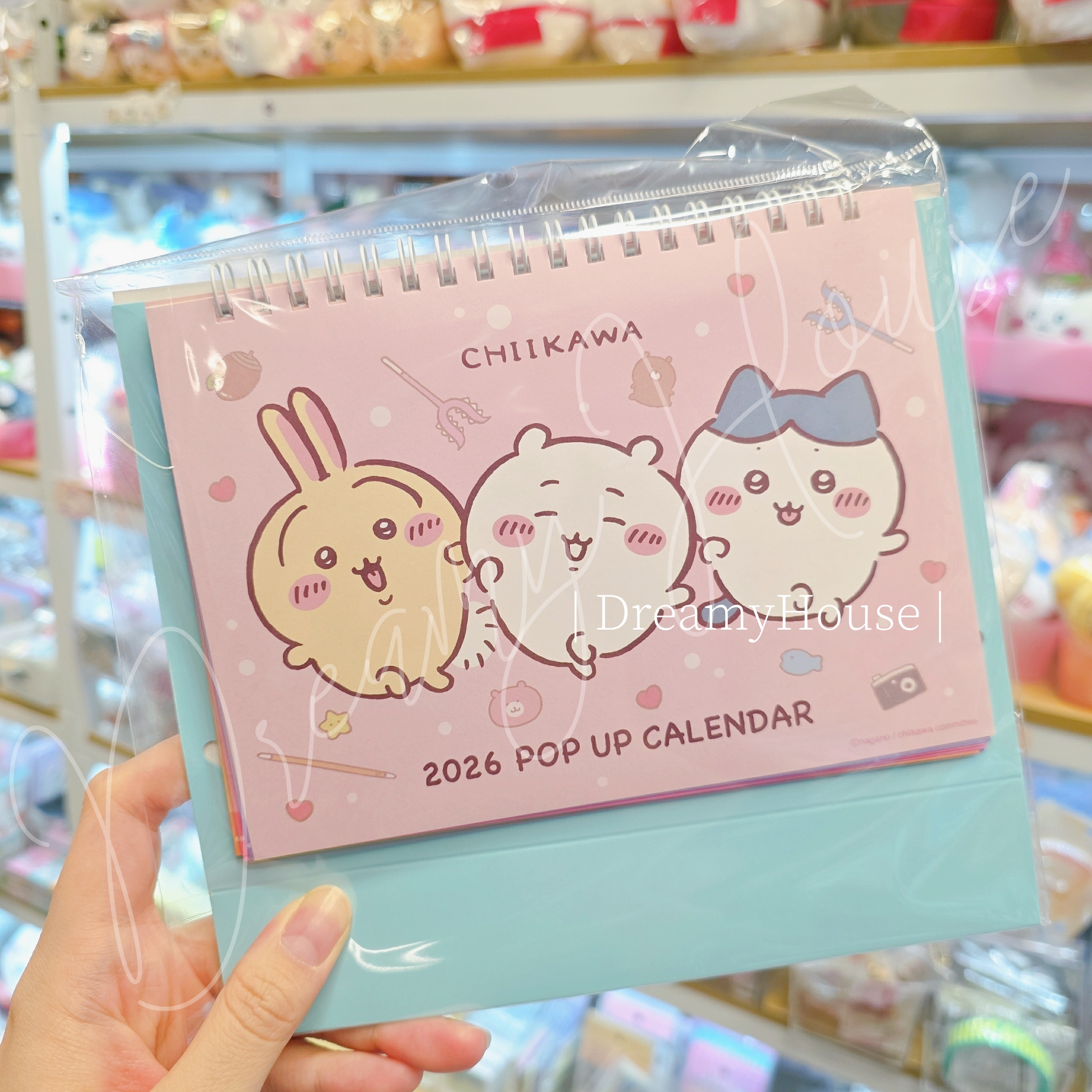 日本 Chiikawa 坐枱月曆 calendar 2026