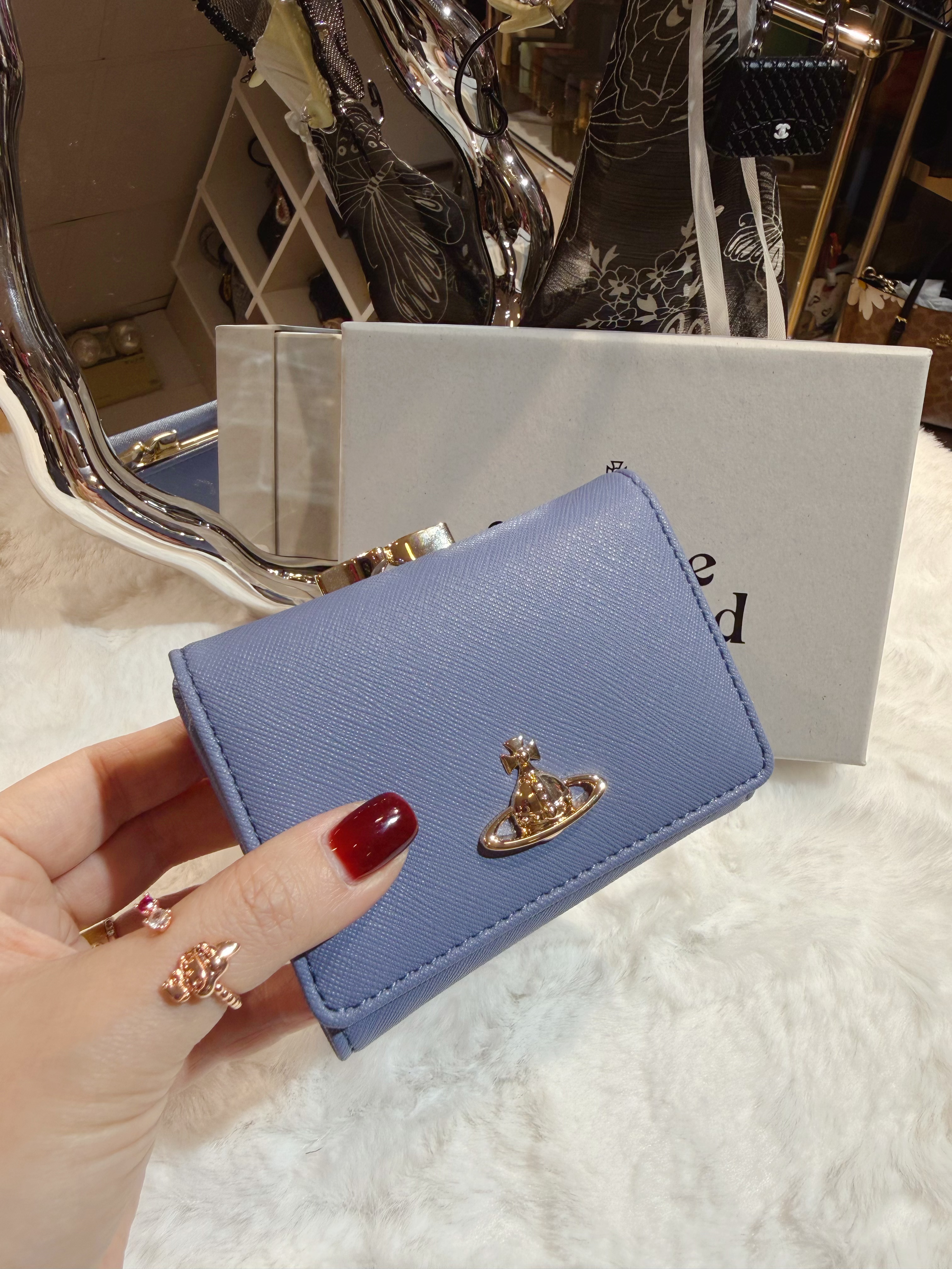 Vivienne Westwood wallet 1311/sf/blue