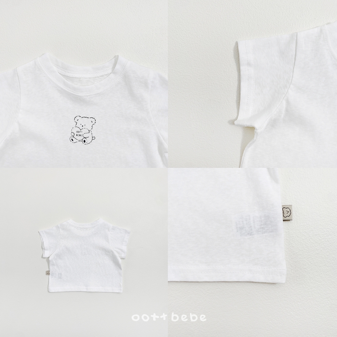 🇰🇷oottbebe tee+背心 set
