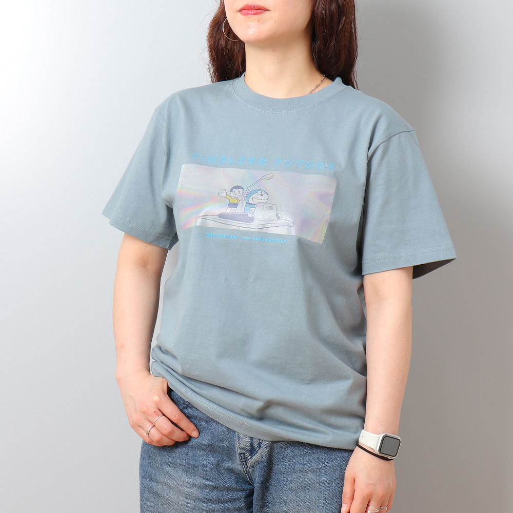 [訂購] 多啦A夢Tshirt 反光效果｜時光機 大雄叮噹 法寶 T恤 短袖衫(DORA STORE系列)