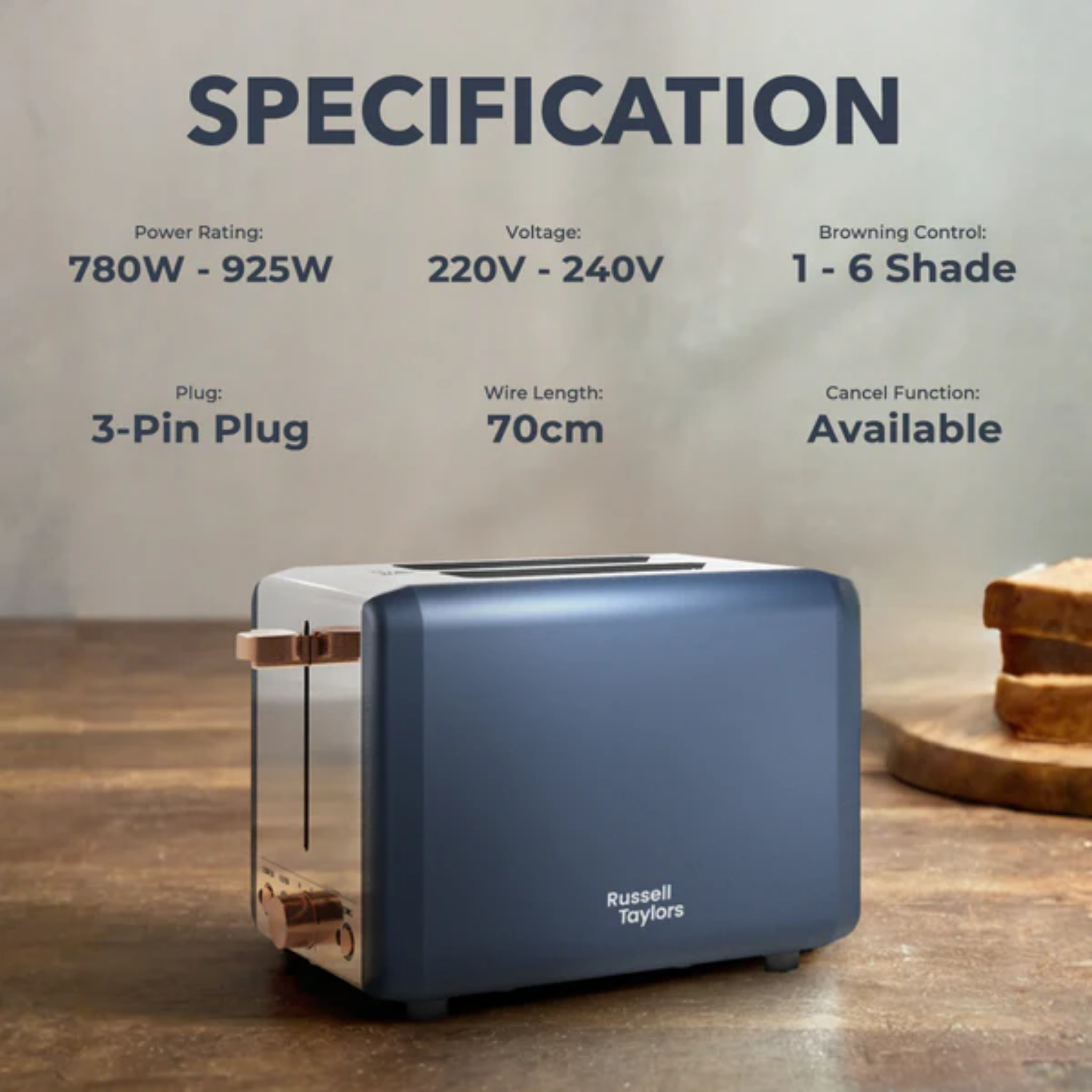 Russell Taylors Retro Toaster (RT20)