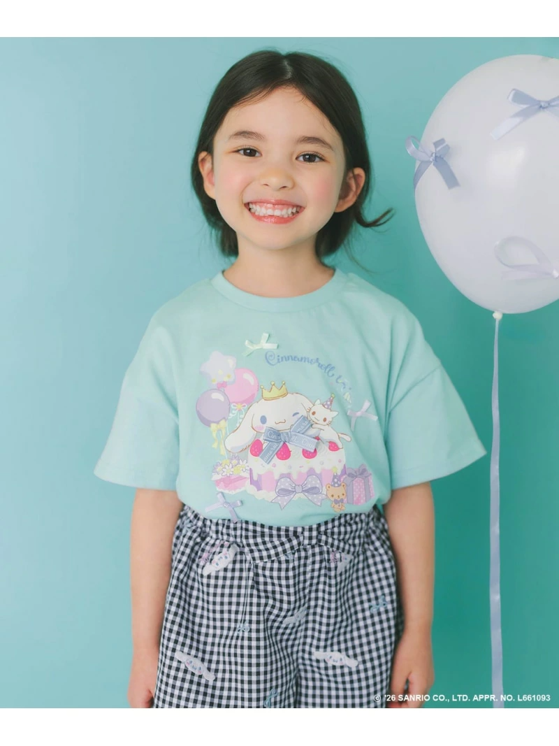 🆕【⭐訂購⭐】 🇯🇵日本直送 🌀#Cinnamoroll x ANY KIDS 派對主題 短袖TEE［2款選］🌀[ELCA-0142][260416]