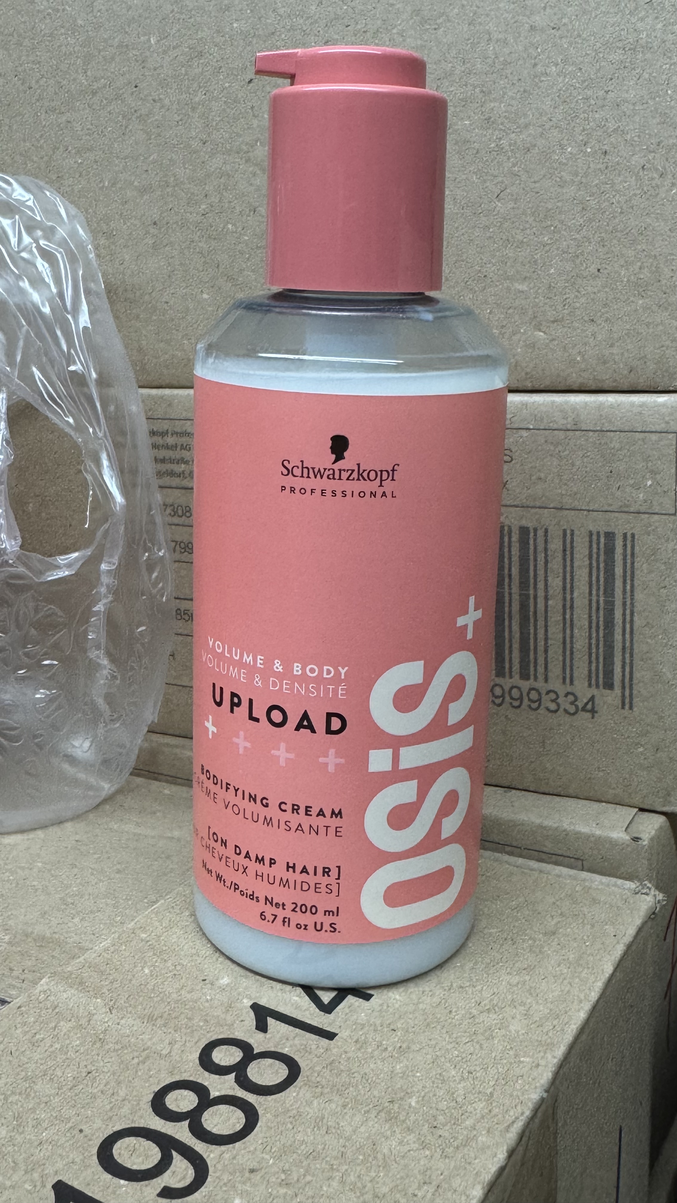 Schwarzkopf Osis+ Upload Volume Cream 200ml  (豐盈髮霜) 