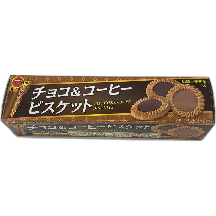 日本百邦朱古力咖啡餅（啡盒） 129g