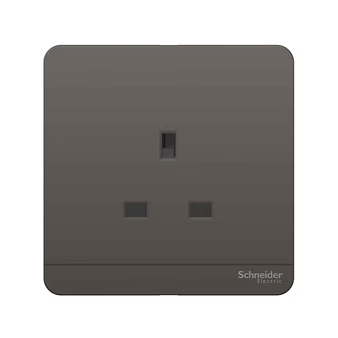 施耐德 AvatarOn 石墨灰 13A單蘇 插座