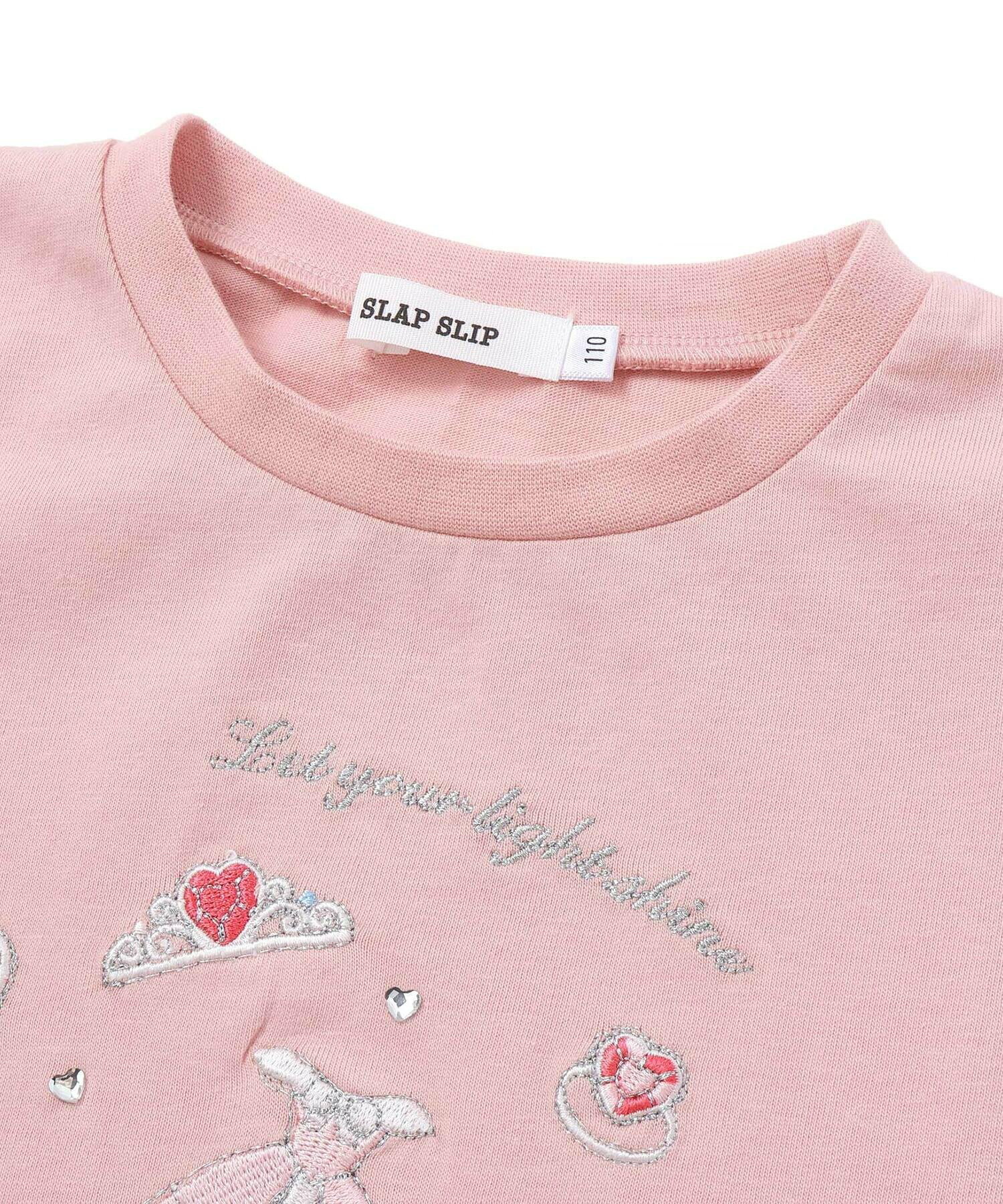 🆕【⭐訂購⭐】  日本直送🌀薄紗袖 公主主題圖案刺繡 短袖Tee［3款選］🌀[ELDA-0035][260426]