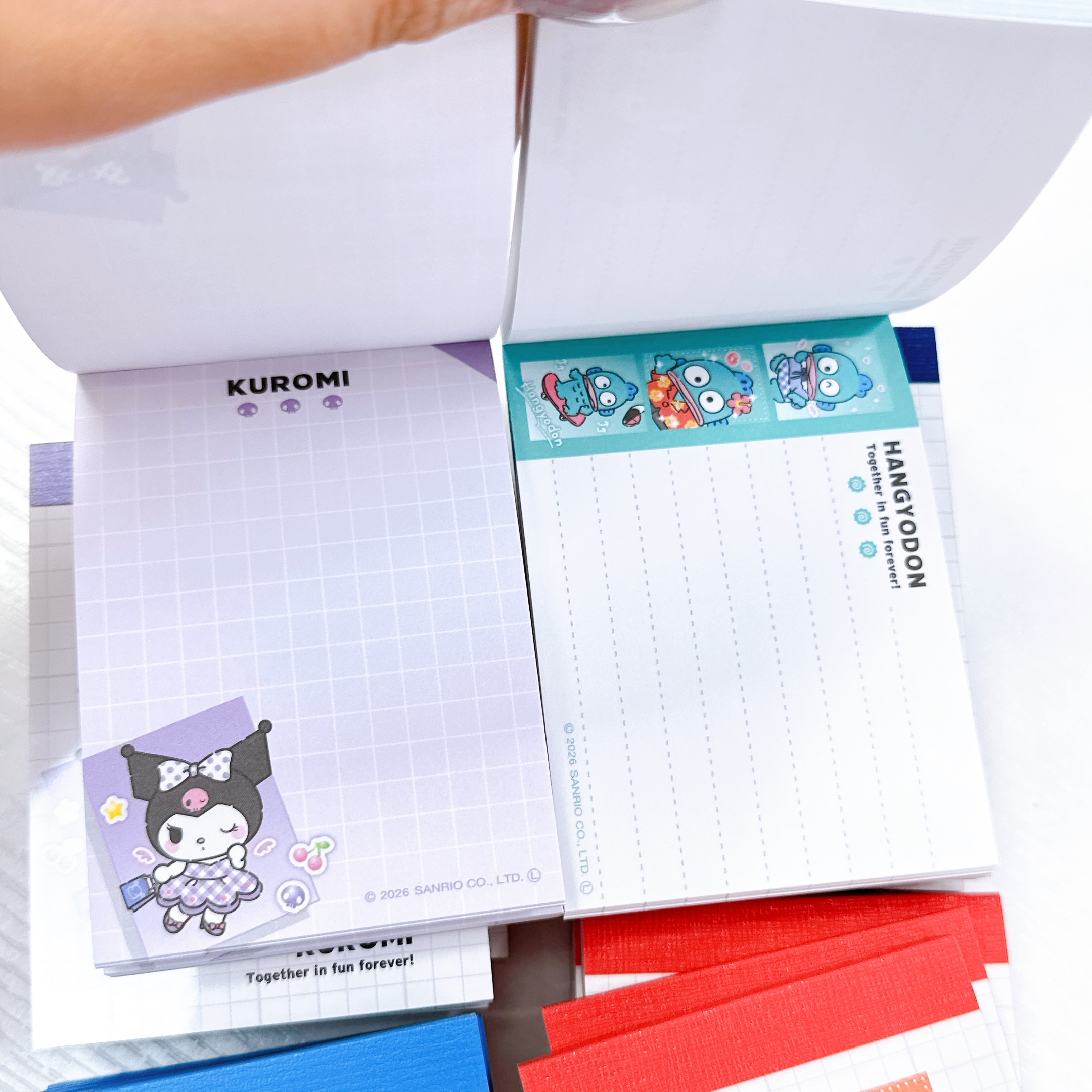 日本直送Sanrio 學生系列memo 筆你541