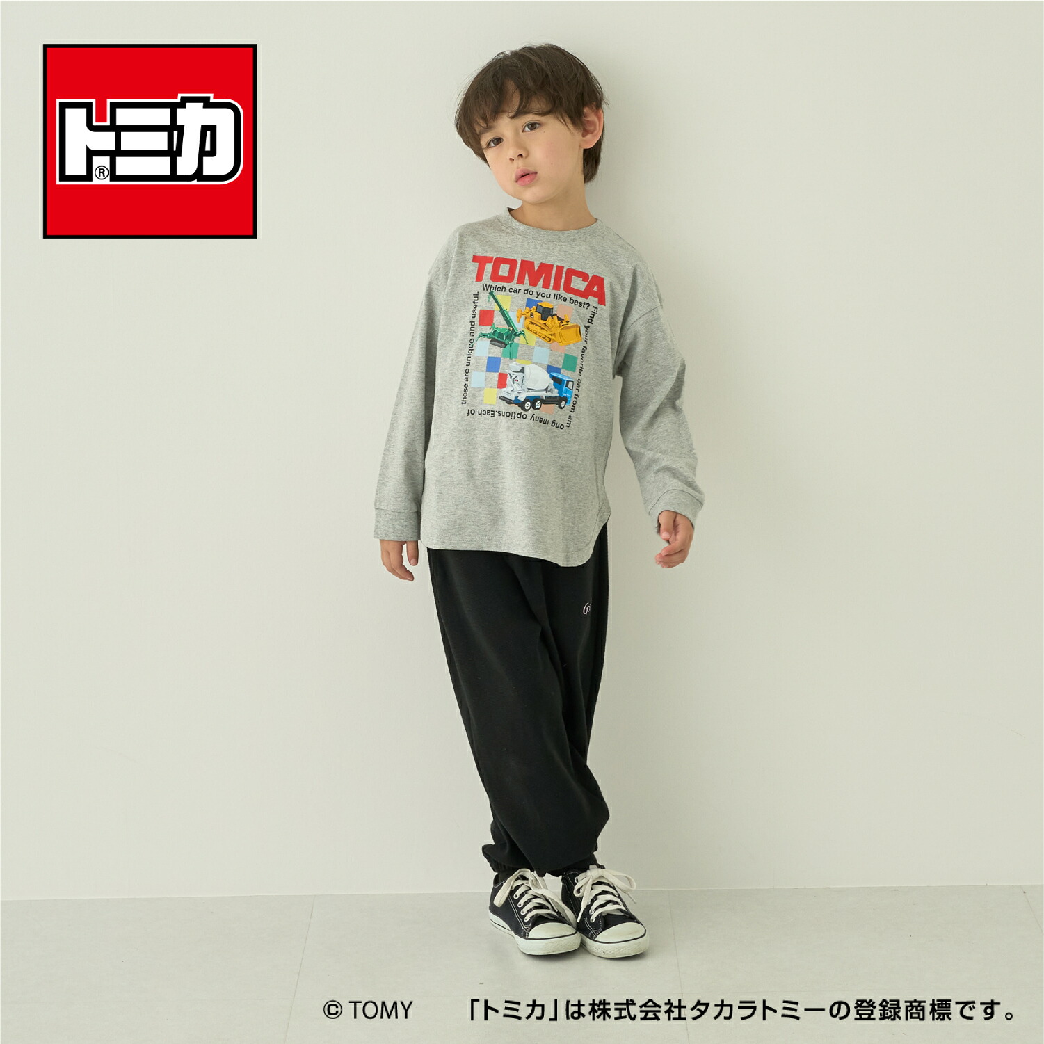 🆕【⭐訂購⭐】日本直送 🇯🇵🌀#Tomica 寬鬆版型 圓弧下擺 印花長袖Tee［4款選］🌀[ELHA-0060][260914]