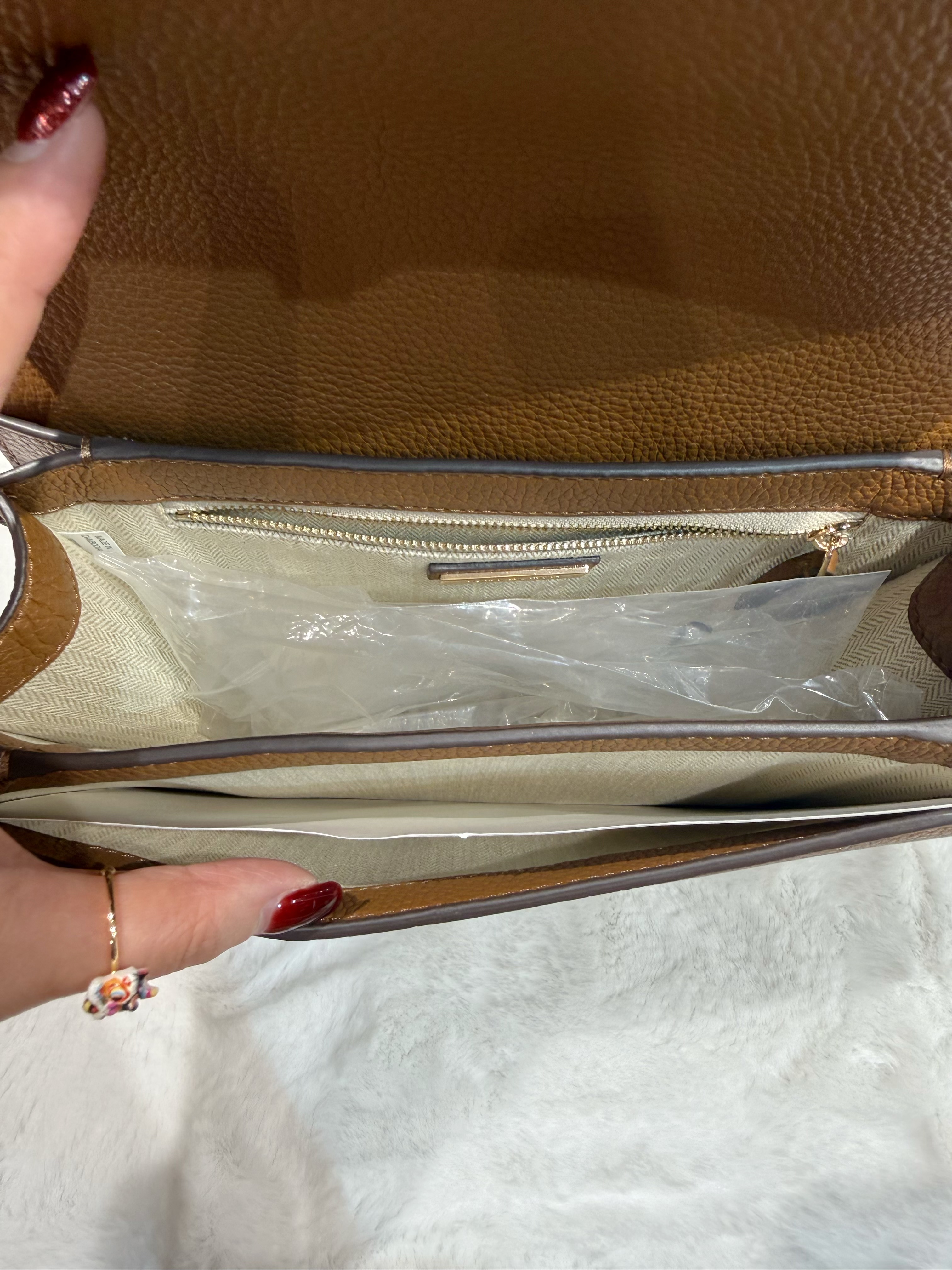 Tory burch Britten adjustable bag M brown