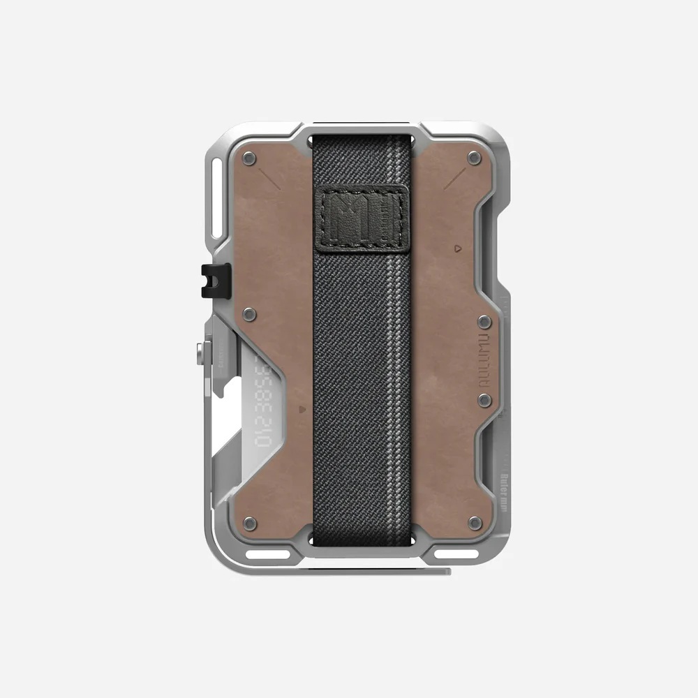AULUMU Multi-Tool Metal Wallet｜多功能磁吸金屬卡包 G03