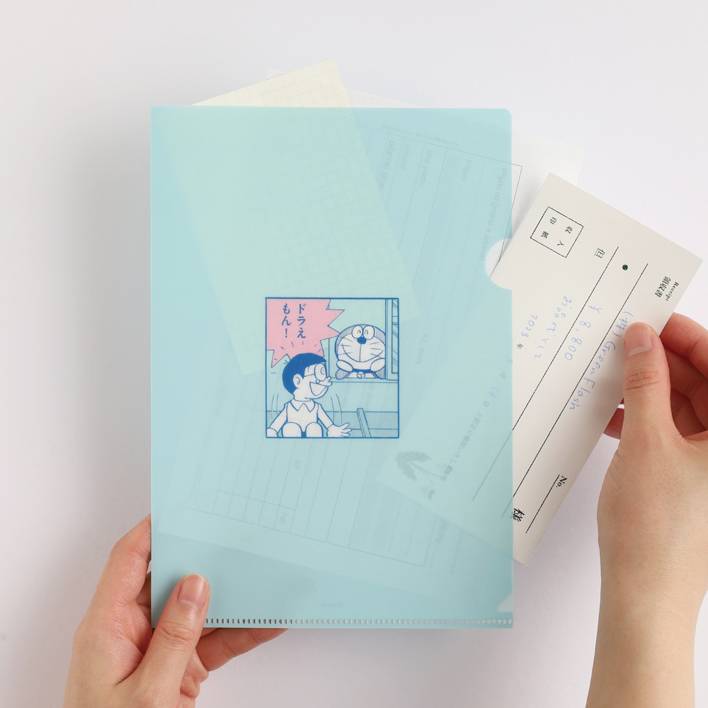 [訂購] 多啦A夢文具 文件匣 File套裝 A4+A5 漫畫主題｜Doraemon文具