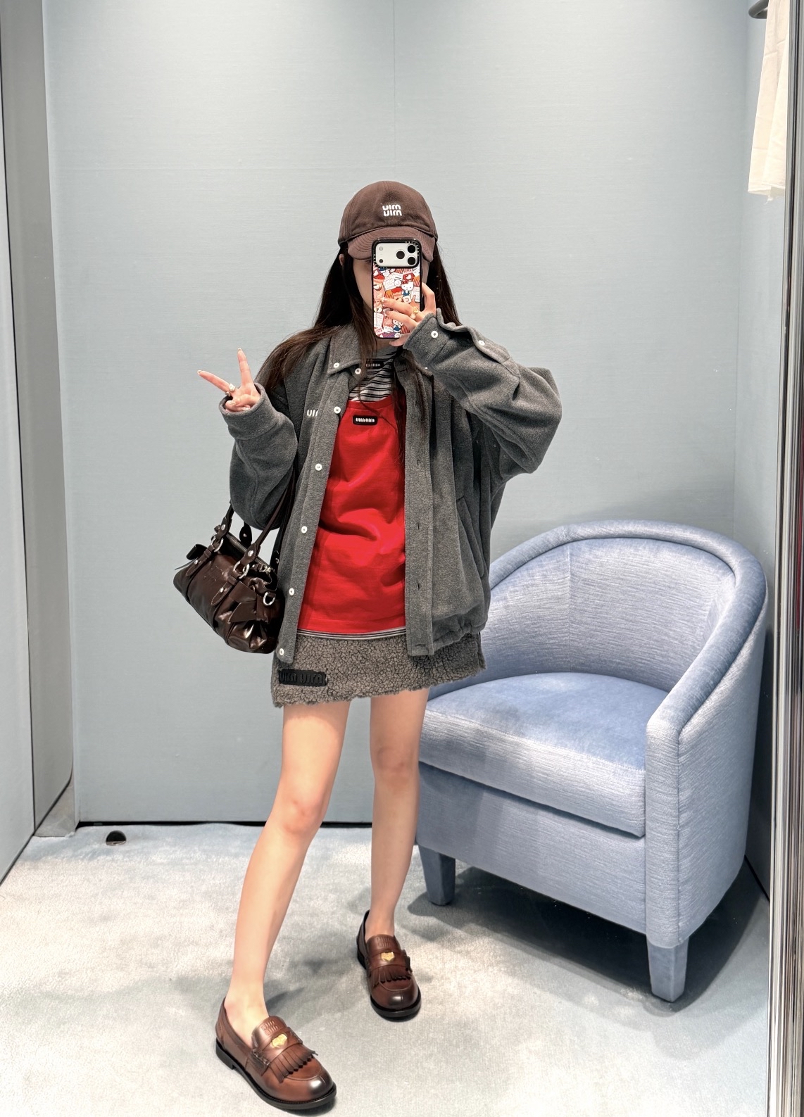 限時優惠✨新款🆕訂貨🍒MIUMIU 造舊流蘇loafer  Size 36-38.5/40