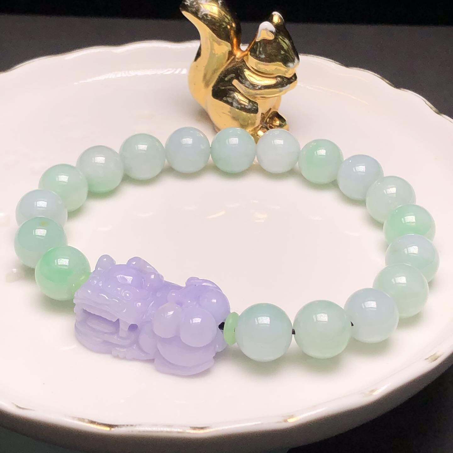 滿紫貔貅木那珠手串