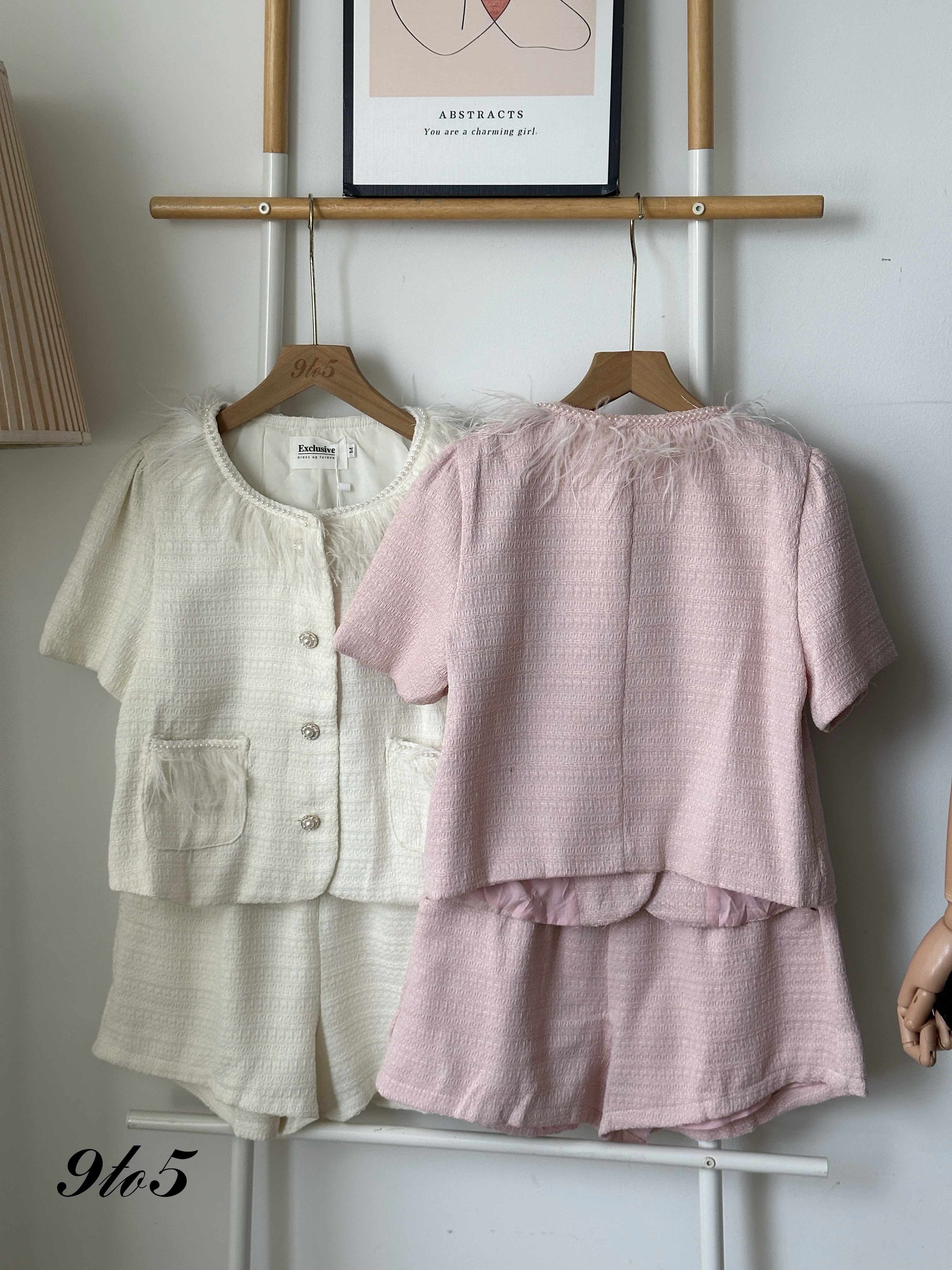 D2342 Tweed Matching Set - 3 Colors 