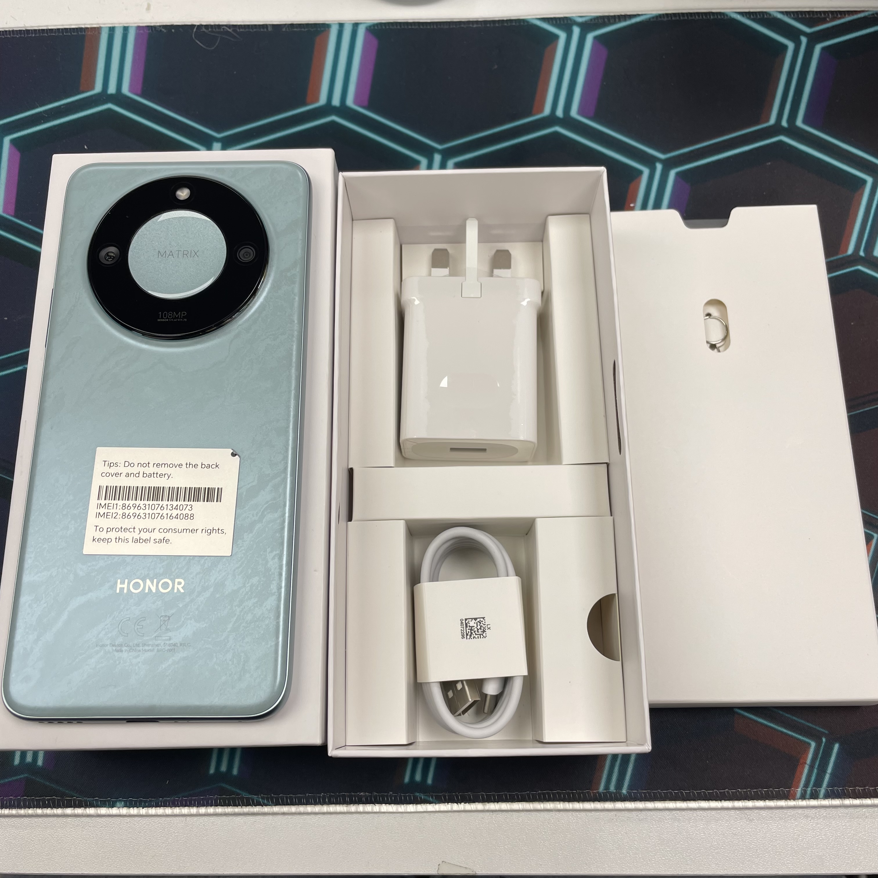 *6299 Honor X9c smart 完美機 12+256GB 綠色 green