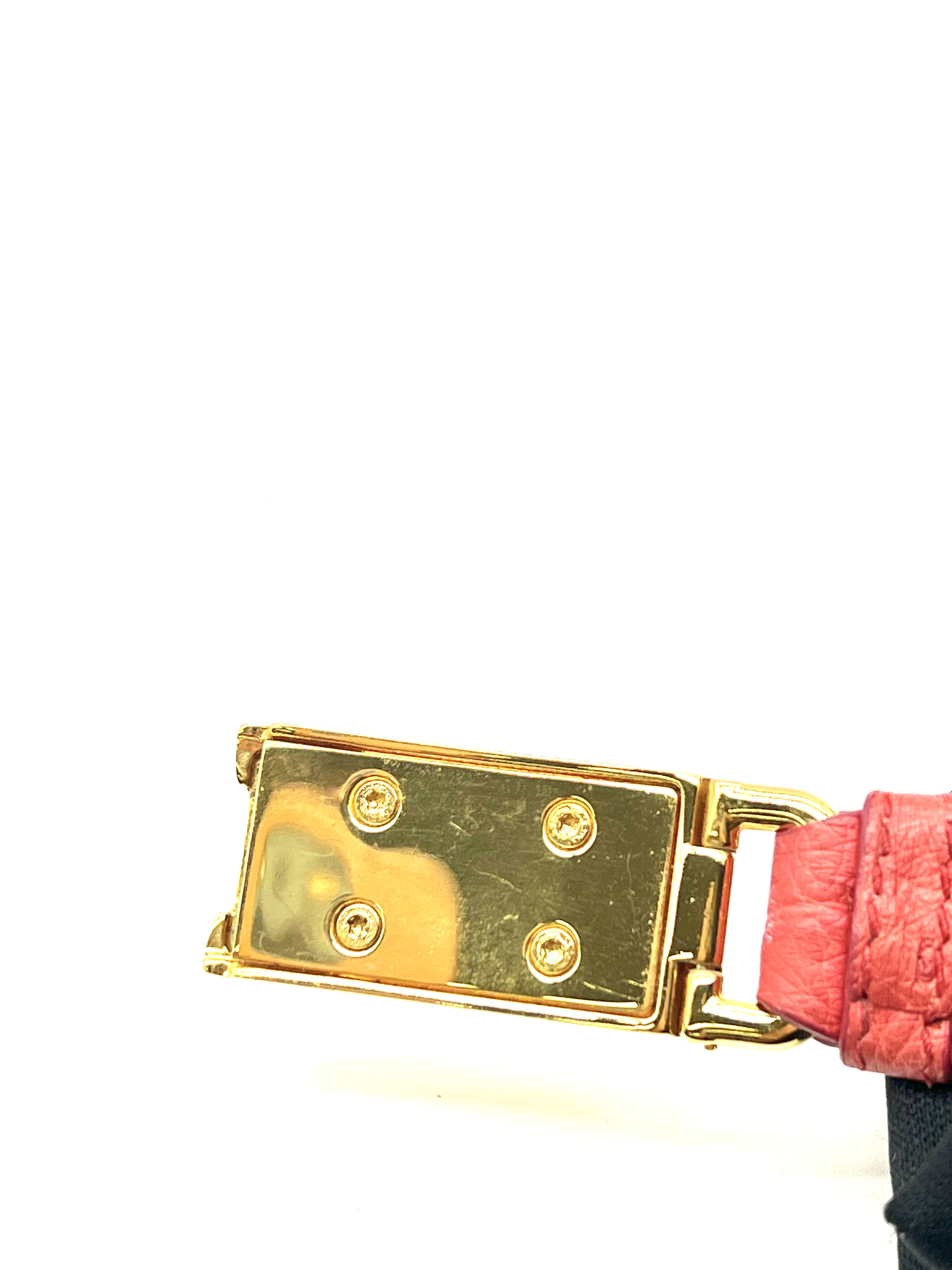 Pre-Owned PRADA License Plate Cuff Bracelet / Product Code: 26051011