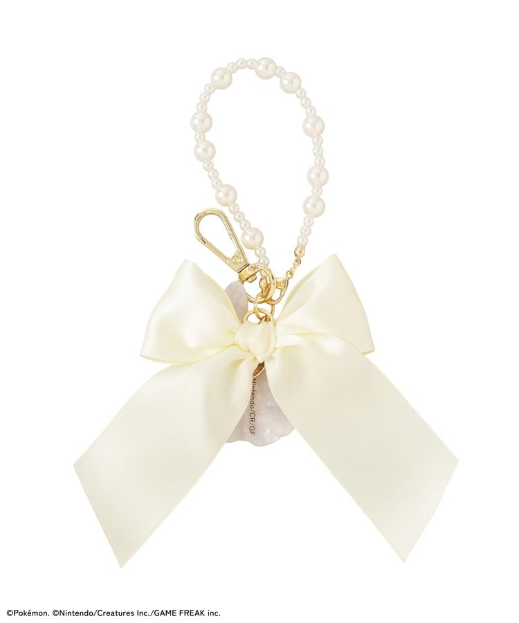 🎀【預訂】 PokePeace x Maison de FLEUR 絲帶掛飾 - Pikachu